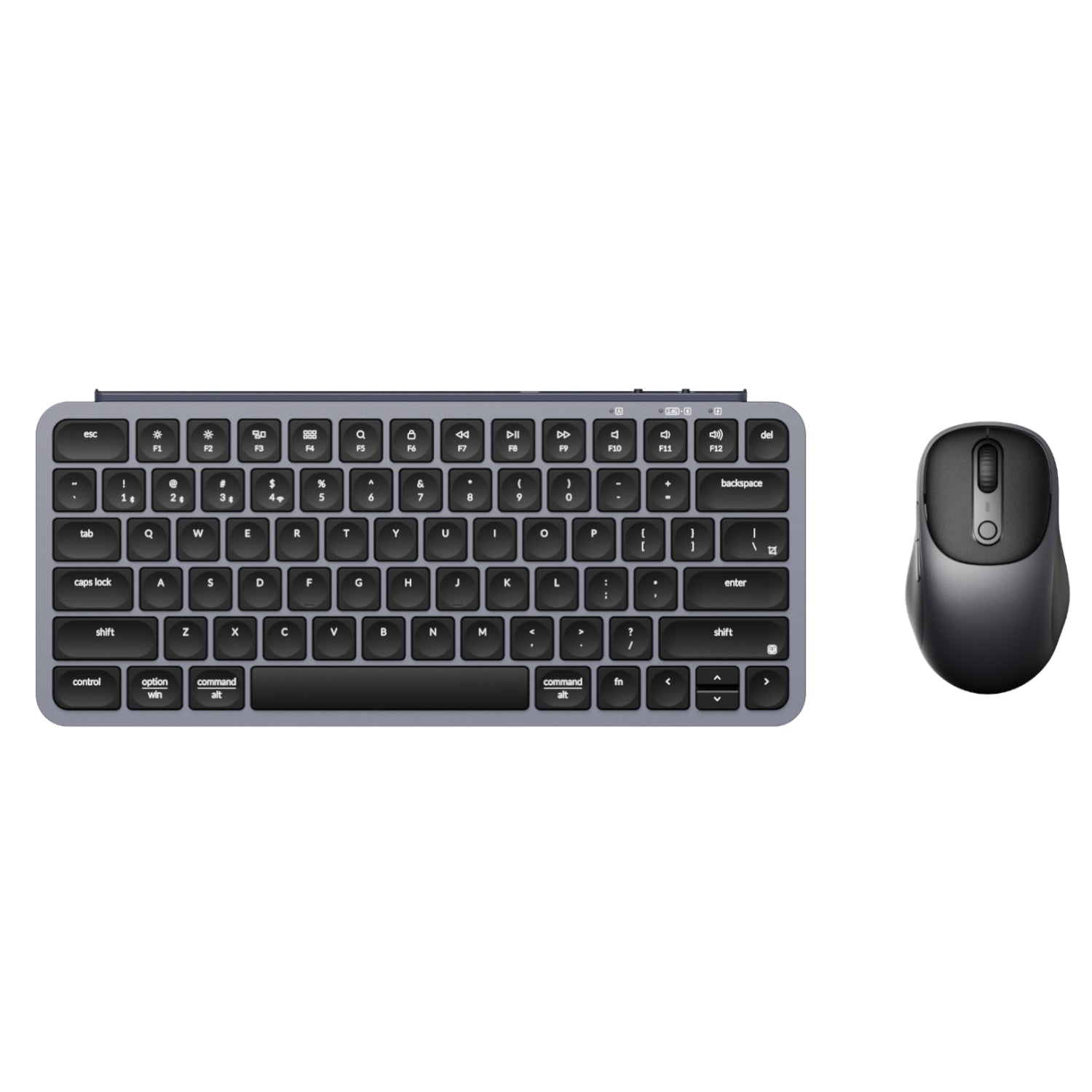 Keychron B1 Pro 75% Layout Wireless Keyboard and Mouse Combo - Space Grey-0