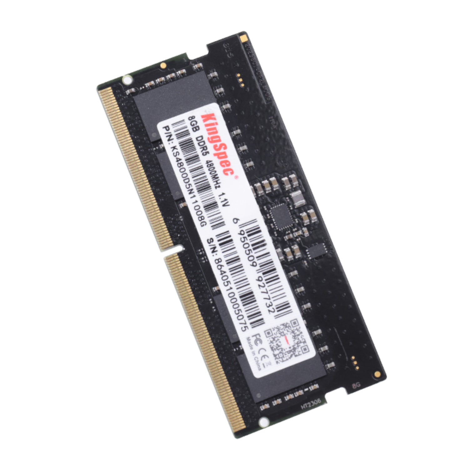 Kingspec 8GB 4800MHz DDR5 SODIMM Notebook Memory-3