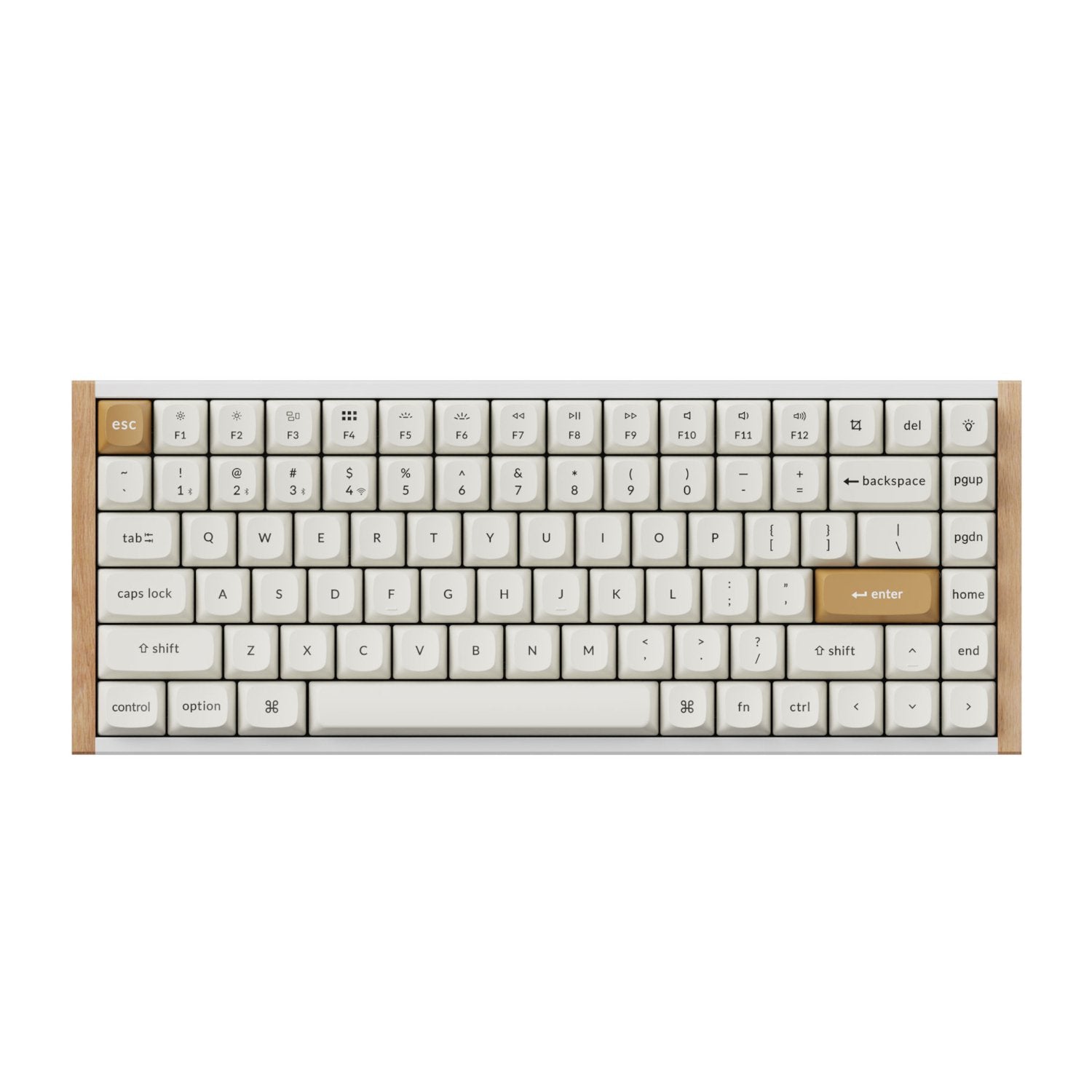 Keychron K2 HE Wireless Special Edition Magnetic Custom Keyboard | NEBULA Switch – White-1