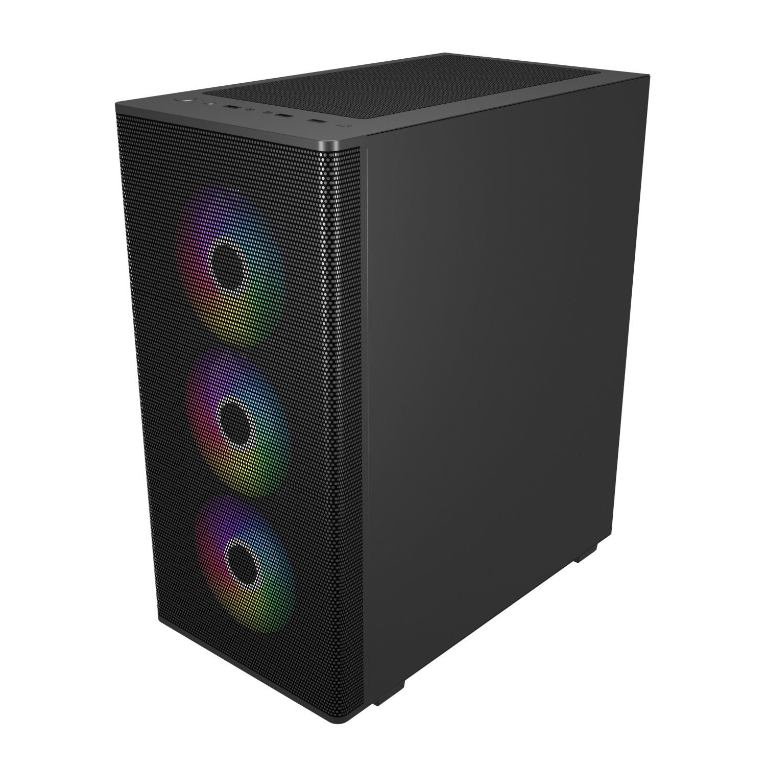 FSP M220 ATX Mid Tower Gaming Chassis - Black-4