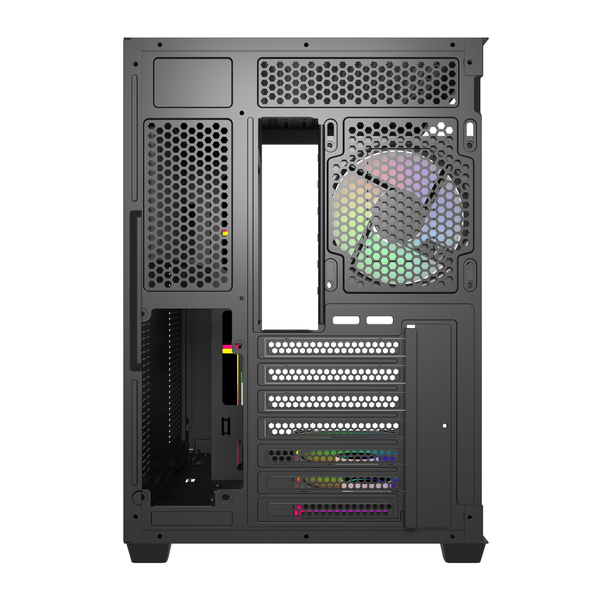 FSP M341 ARGB ATX Mid Tower Gaming Chassis - Black-6