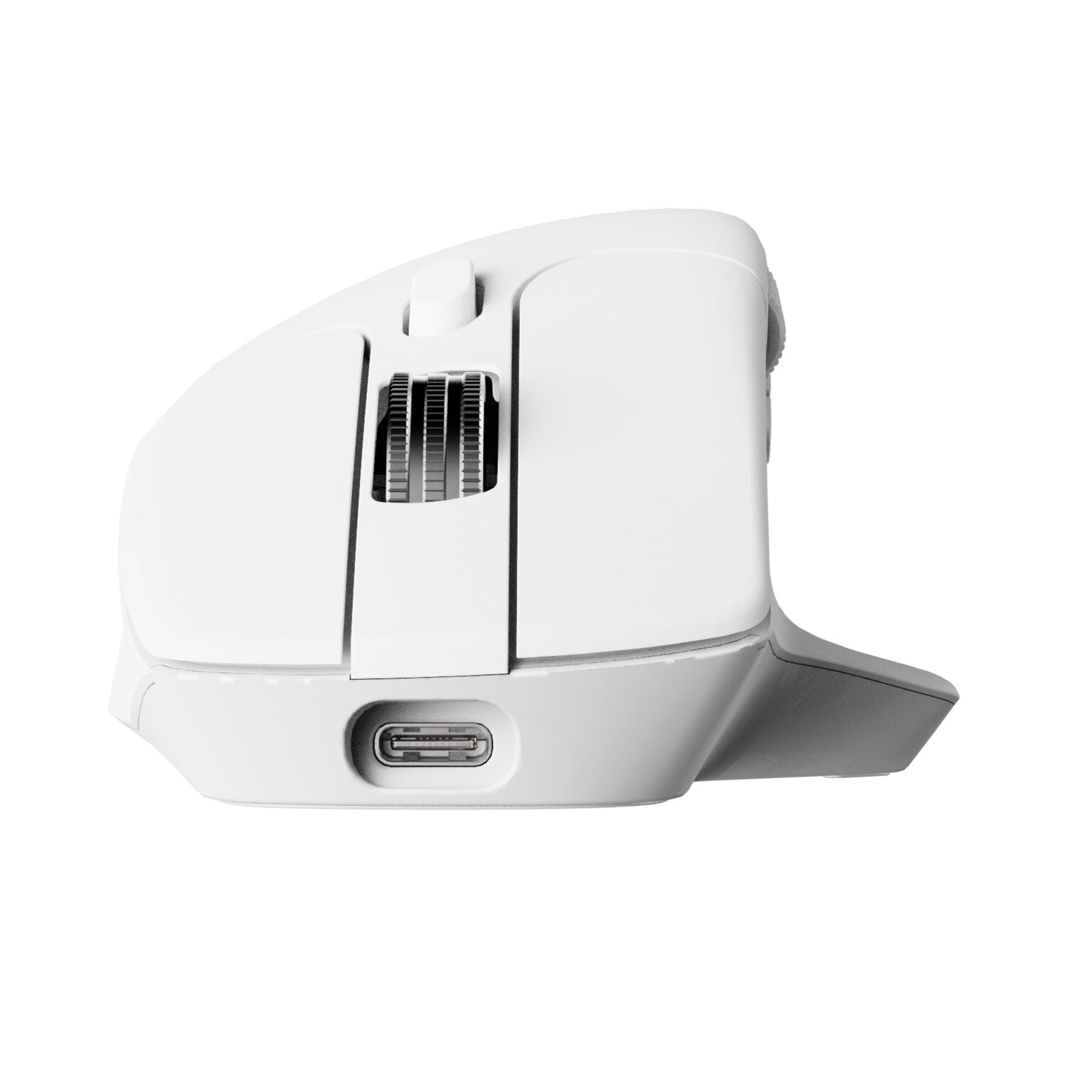 Keychron M6S-A24 PixArt 3950 8K 30000DPI Wireless Mouse (BT/2.4GHz/Wired) - White-3