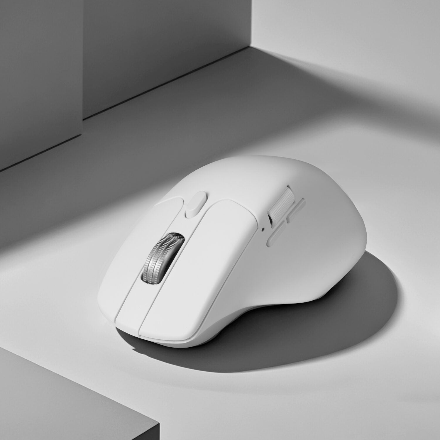 Keychron M6S-A24 PixArt 3950 8K 30000DPI Wireless Mouse (BT/2.4GHz/Wired) - White-5