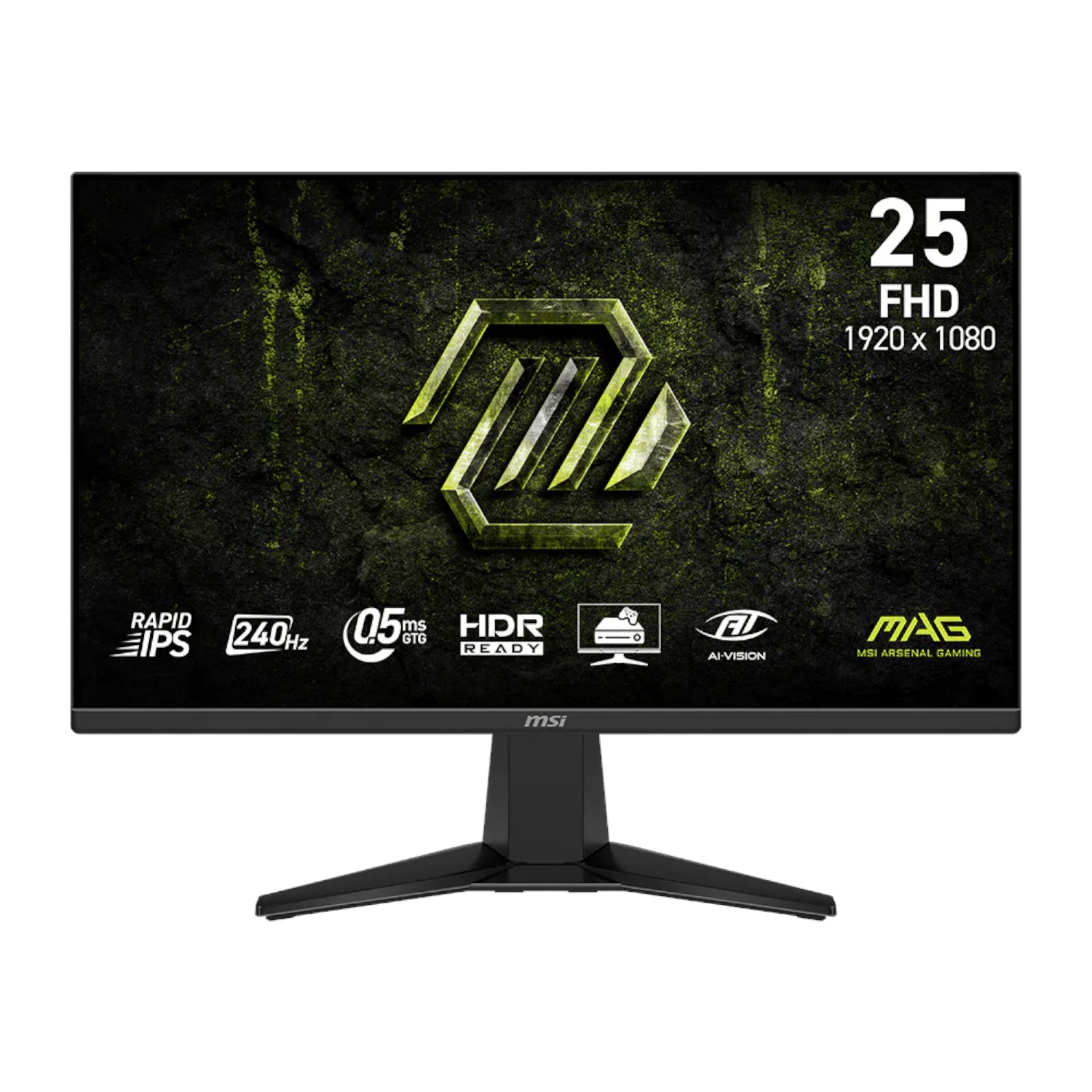 MSI MAG 255F X24 25″ FHD 240Hz IPS Gaming Monitor-0