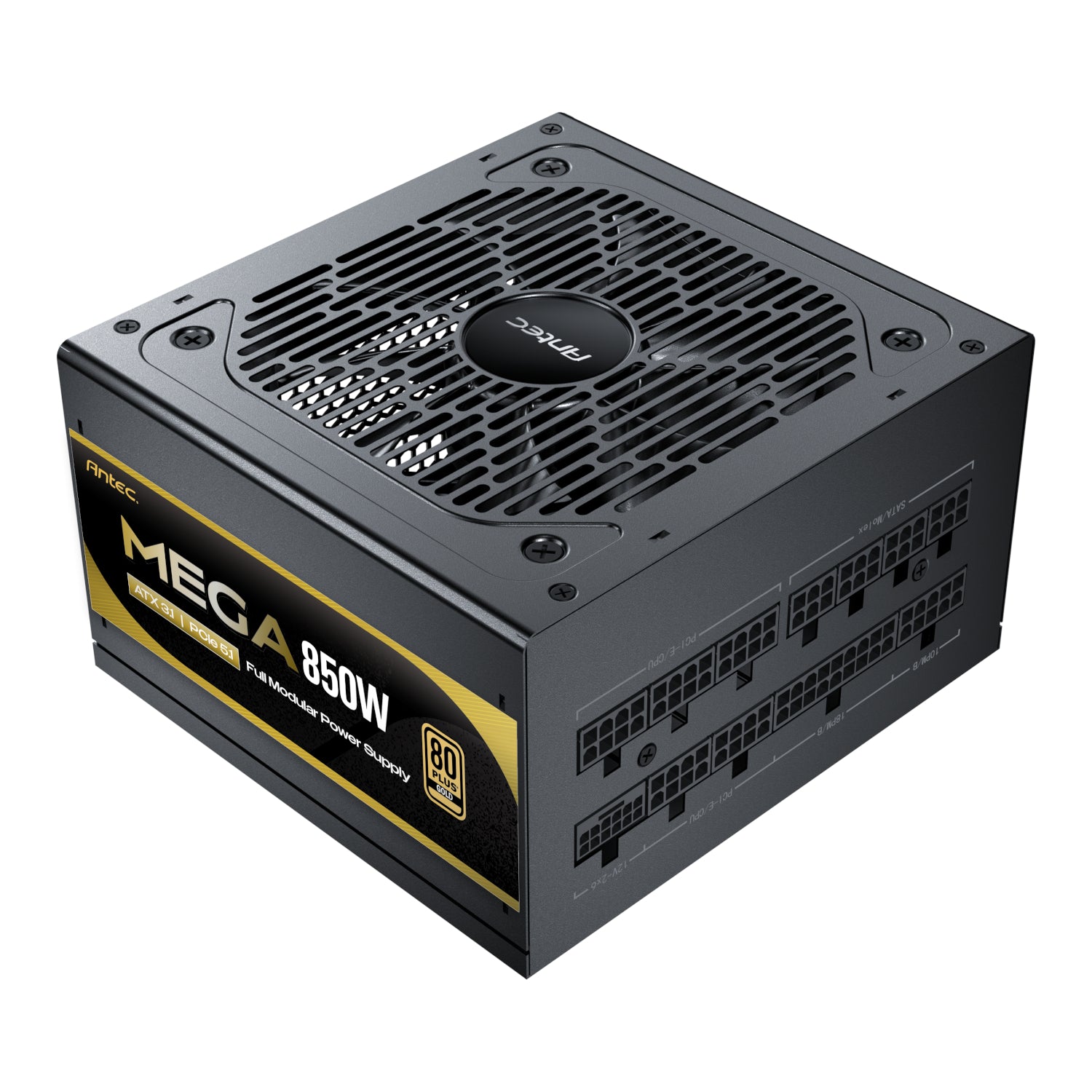 Antec MEGA 850W 80 PLUS Gold ATX3.1 PCIE 5.1 Fully Modular Power Supply-1