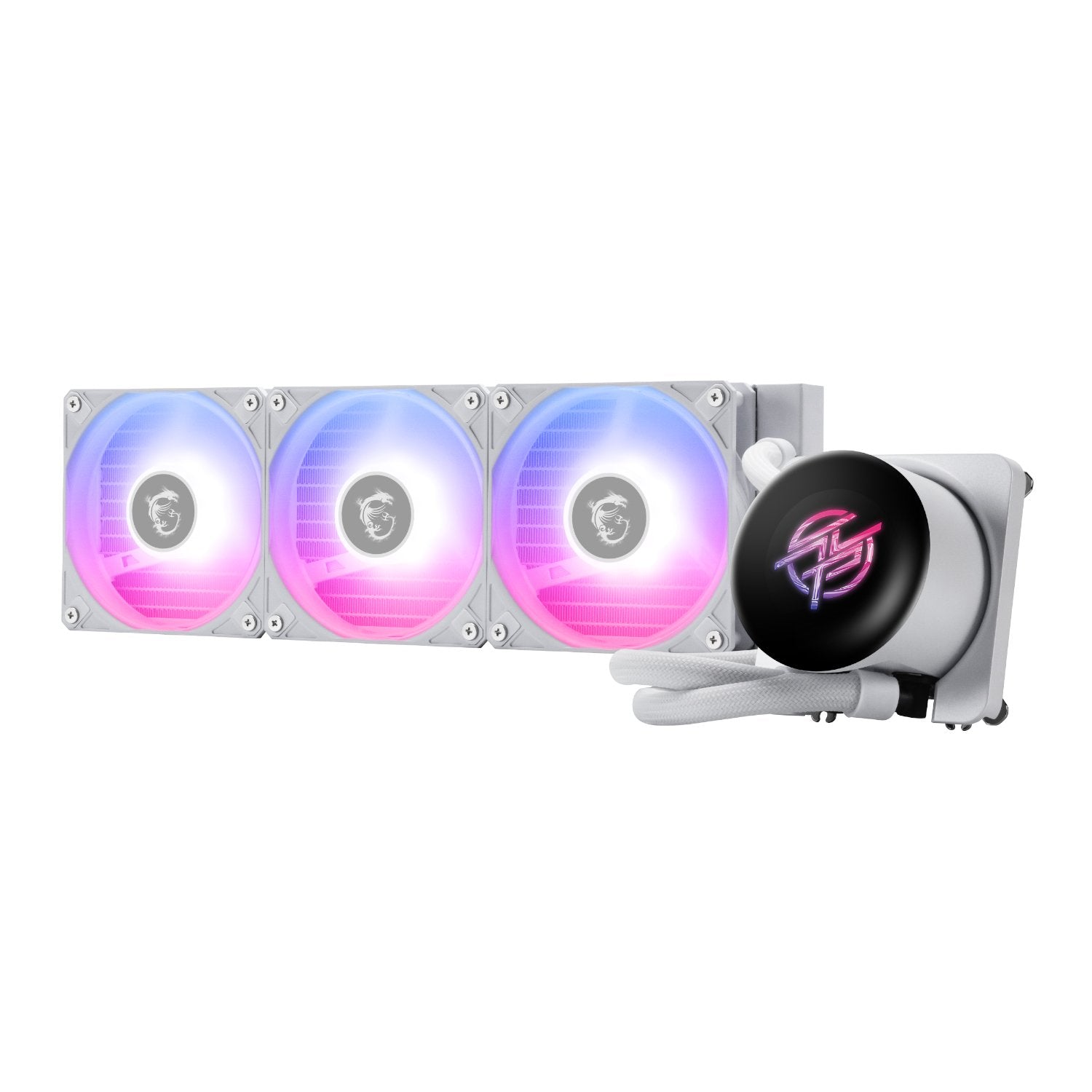 MSI MPG Coreliquid P13 360 AIO Liquid CPU Cooler - White-0