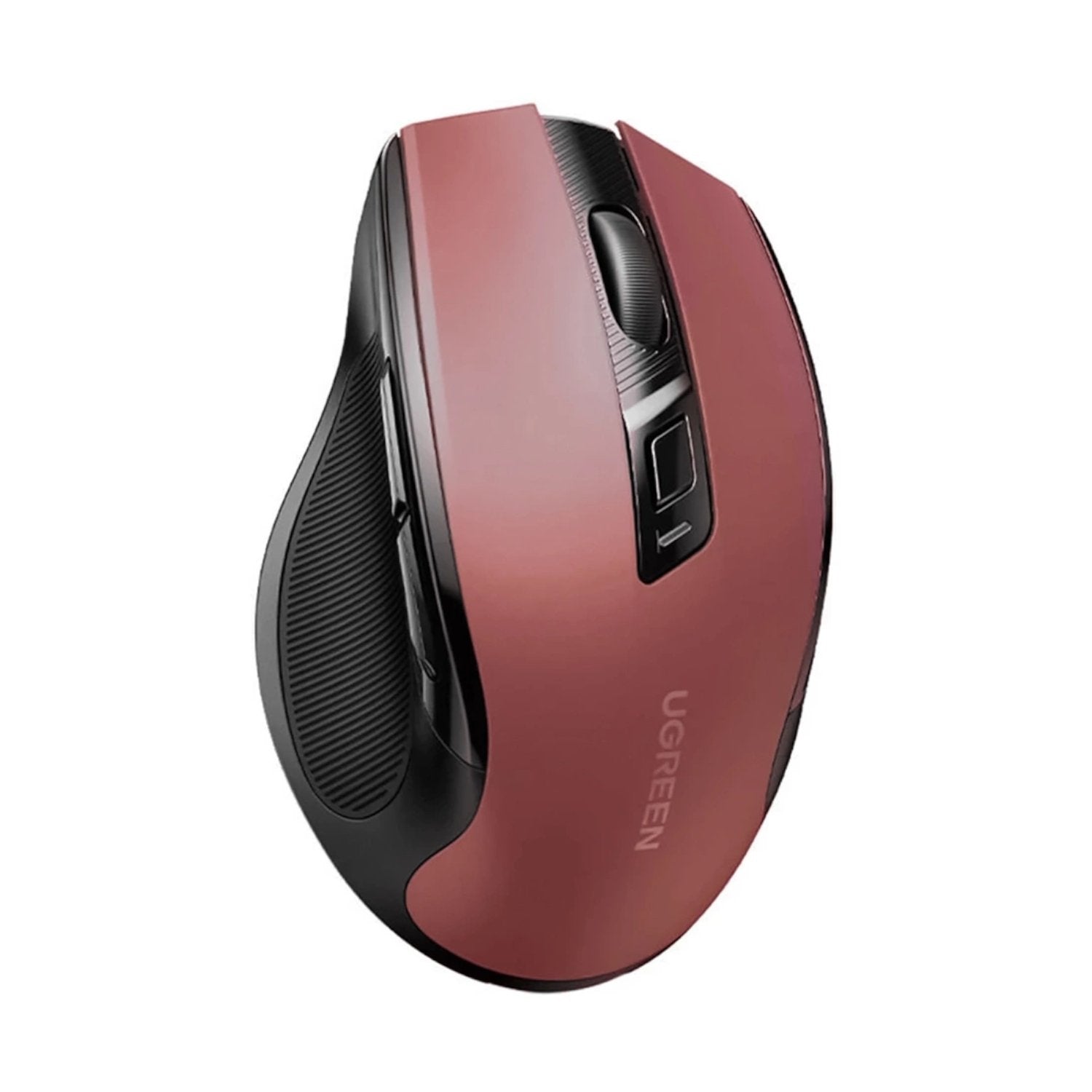 UGreen MU006 2.4GHz Wireless Optical Mouse - Red-2
