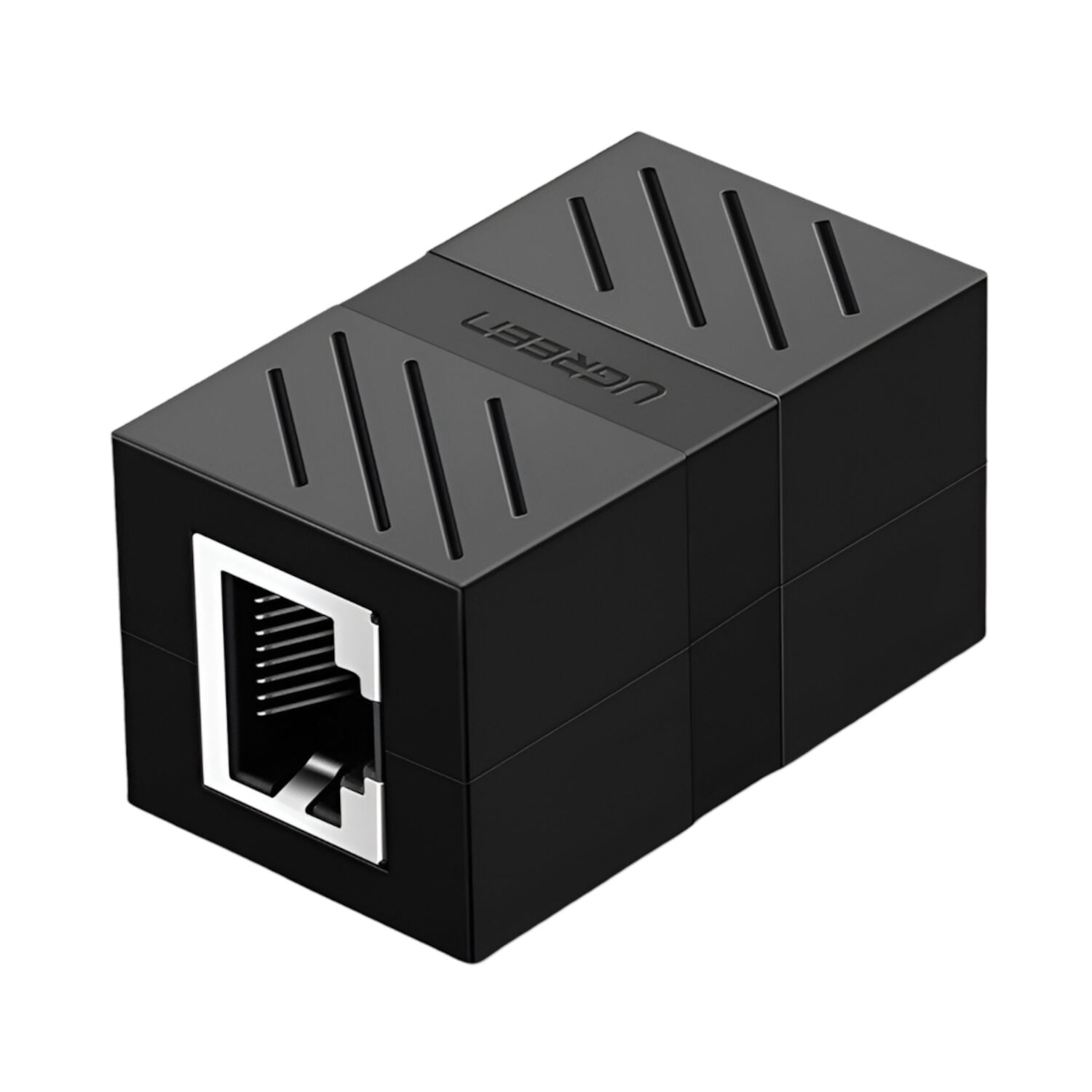 UGREEN RJ45 1Gbps Ethernet Cable Extender Adapter - Black-1