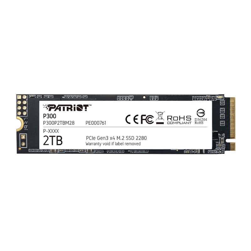 Patriot P300 2TB M.2 PCIe NVMe SSD-0