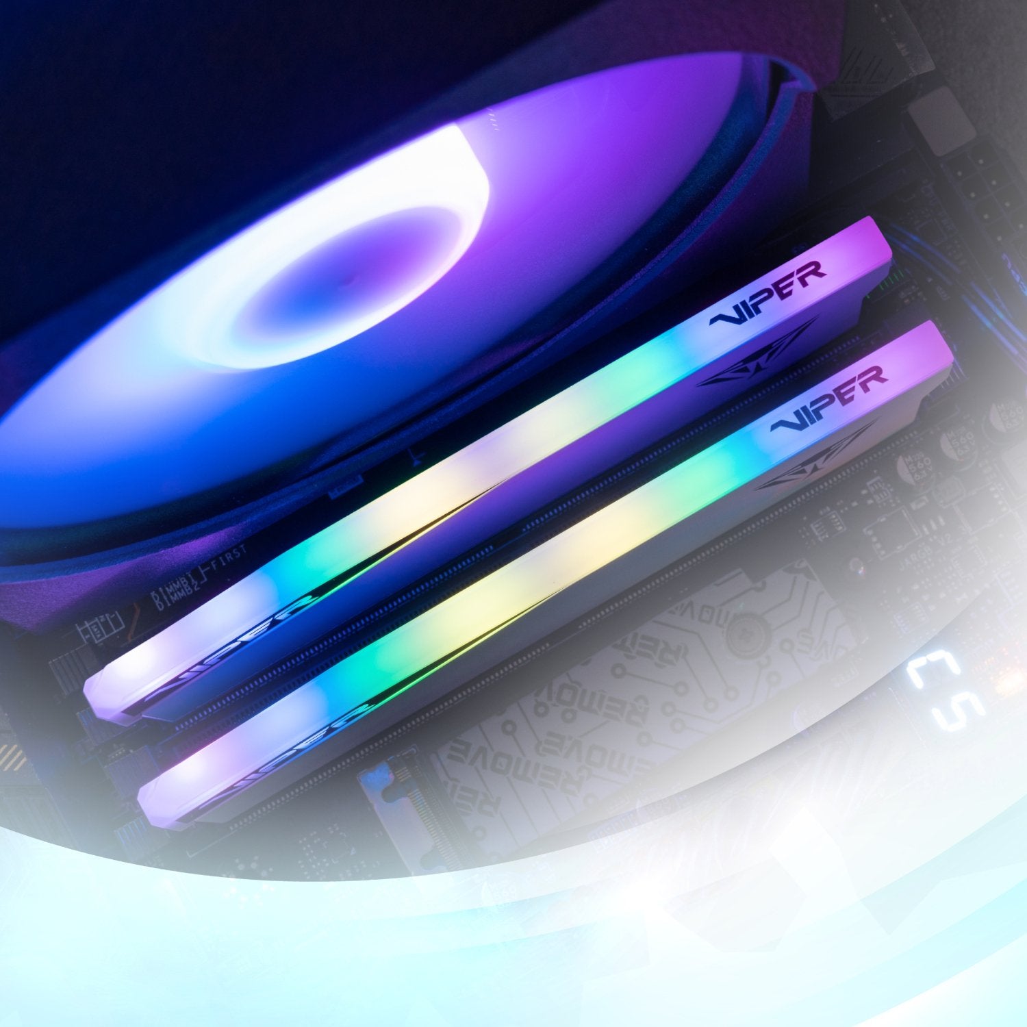 Patriot Viper Elite 5 RGB 32GB 6000MHz DDR5 Desktop Gaming Memory Kit - White-4