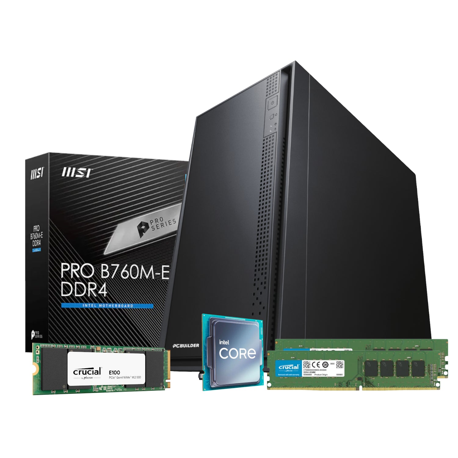 PCBuilder Intel i7-14700 HOME Master Windows 11 Desktop PC-0