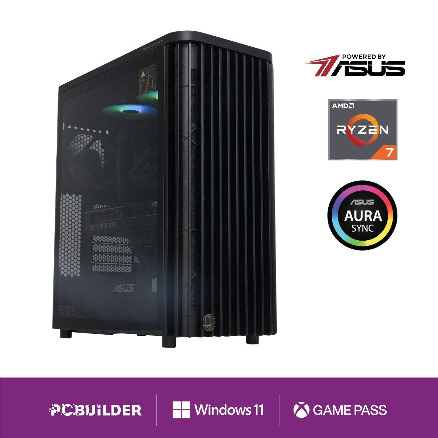 PCBuilder Ryzen 7 9700X MONET Windows 11 Creator PC-0