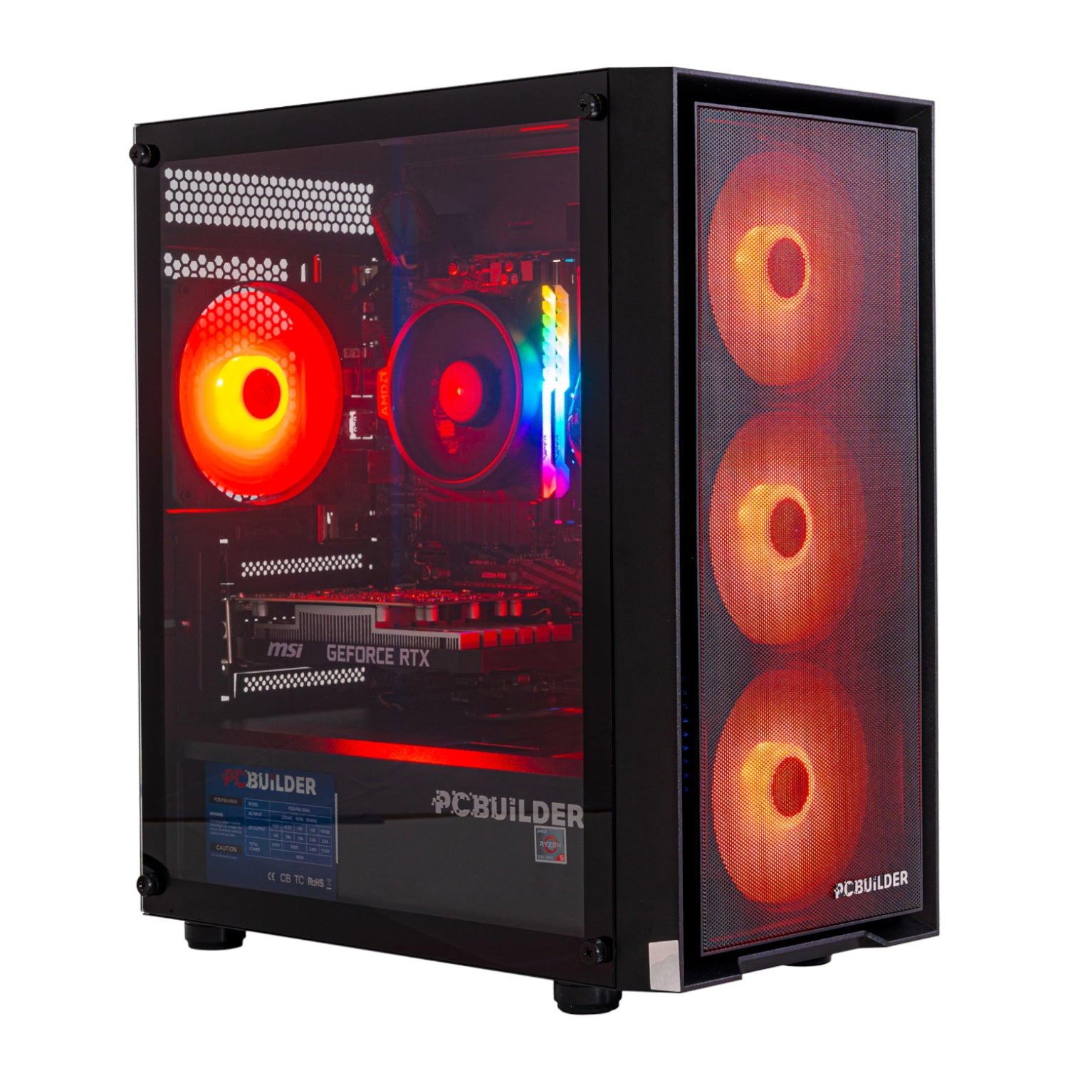 PCBuilder Ryzen 5 5500 RANGER Windows 11 Gaming PC-15