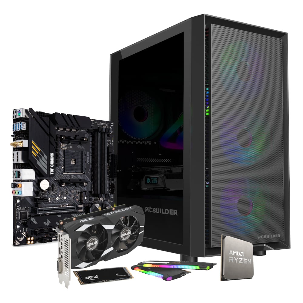 PCBuilder Ryzen 5 5600X SENTINEL Windows 11 Gaming PC-18