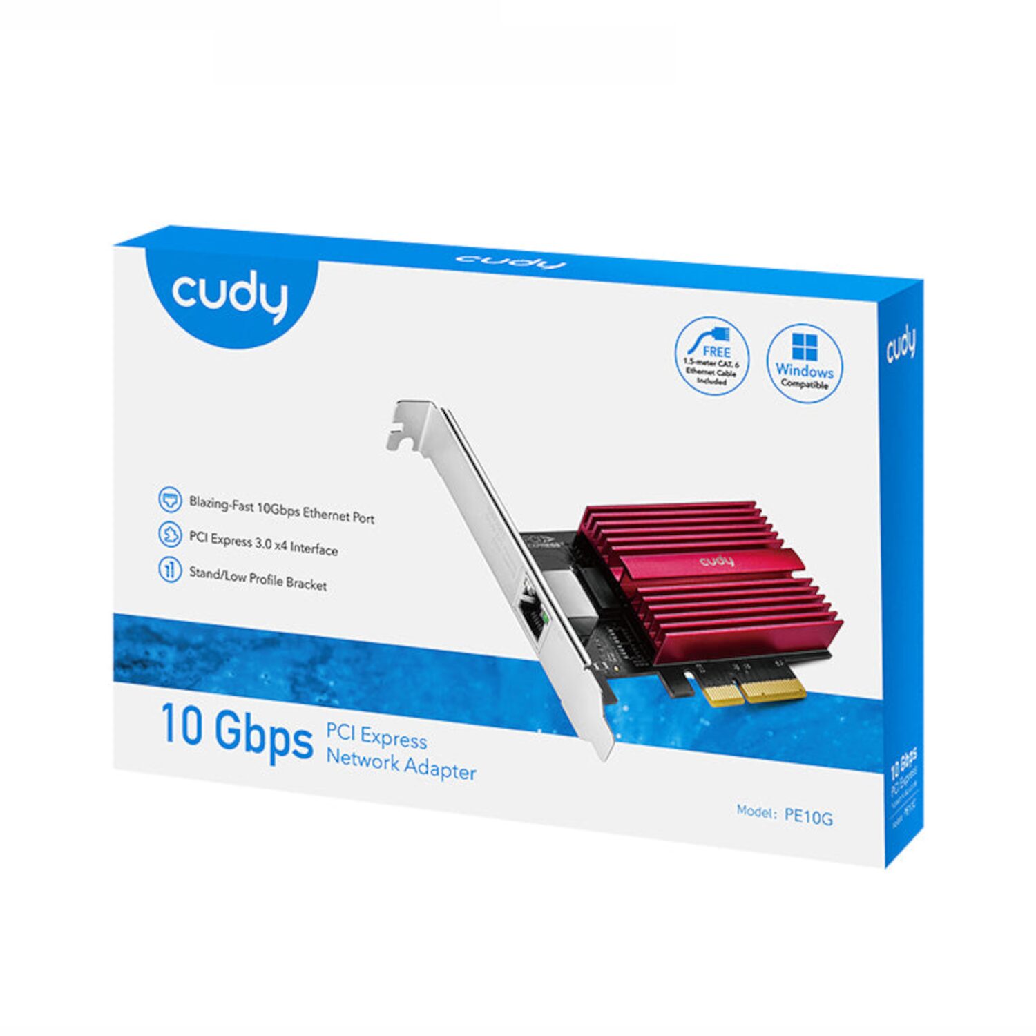 Cudy PE10G Network Adapter - 10Gbps, PCI Express-3
