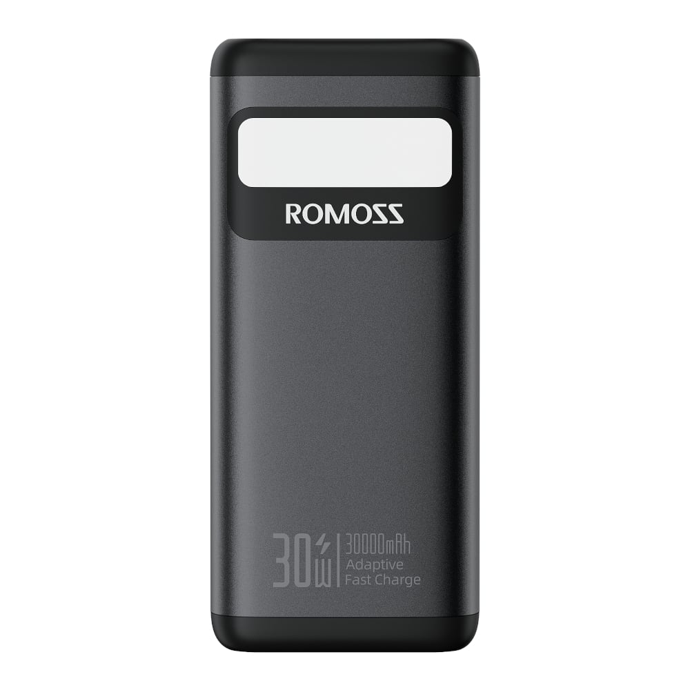 Romoss PMT30 30000mAh 30W Fast Charge Power Bank – Black-1