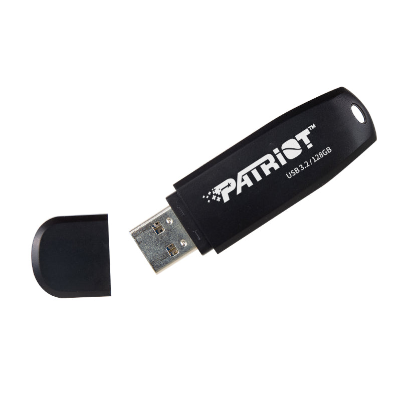 Patriot Xporter Core 128GB USB3.2 Flash Drive - Black-0