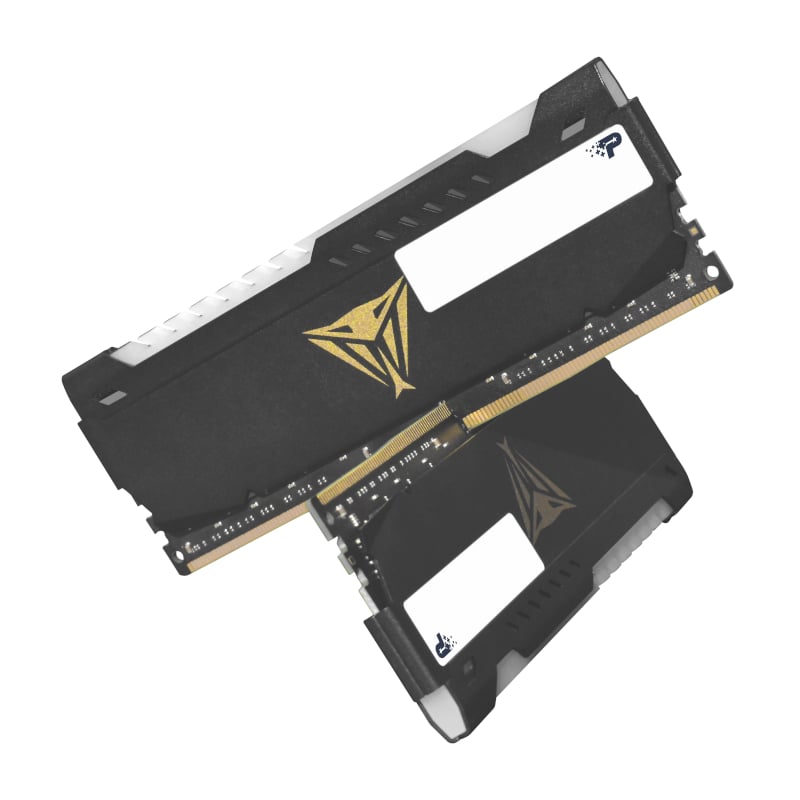 Patriot Vipersteel 8GB 3600MHz DDR4 Desktop Gaming Memory RGB-12