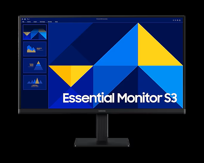 SAMSUNG LS24F330 24'' VA Panel with Y Stand 1920 x1080 16:9 250cd/㎡ 3000:1(Typical) 100Hz 5 (GTG) 1 x HDMI 1 x D-Sub-0