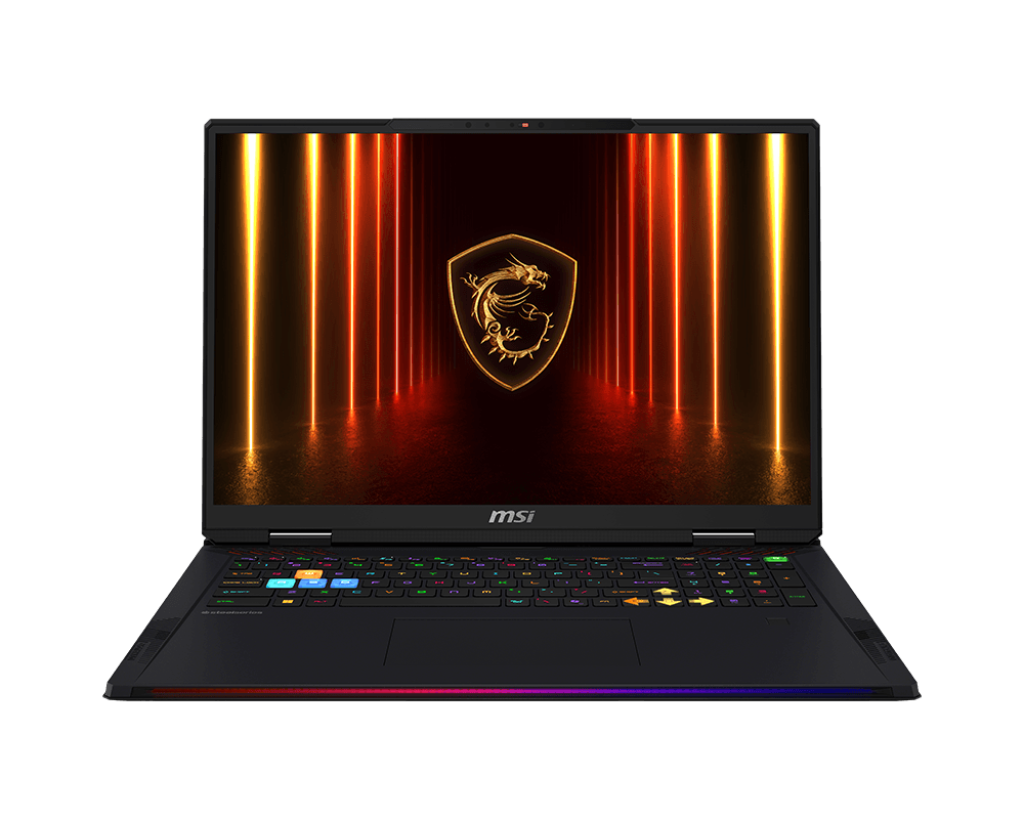 RAIDER 18 HX AI A2XWIG-265ZA / INTEL CORE ULTRA 9 285HX / DDR 5 64GB 6400MHz (2x 32GB) / 2TB NVME PCIE SSD (1x 2TB) / RTX 5080 GDDR7 16GB / 18" UHD+ (3840*2400) 120Hz MINILED / WINDOWS 11 HOME/ TITAN GAMING BACKPACK / CORE BLACK / 2 YEAR WARRANT-0