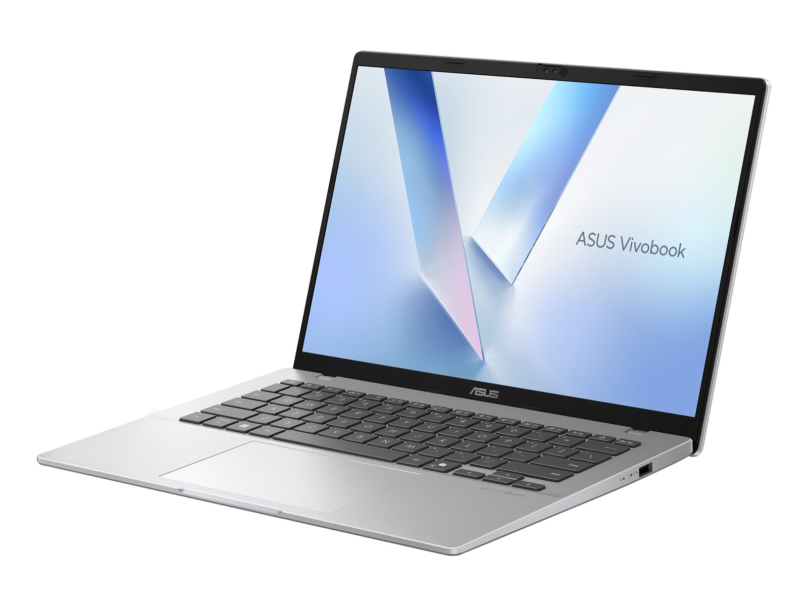 ASUS Vivobook / AI 7 445 / DDR5 16GB ( 16GB DDR5 on board ) / 512GB PCIE G4 SSD / AMD Radeon™ Graphics / Silver / Windows 11 Home / 1 year PUR warranty-0