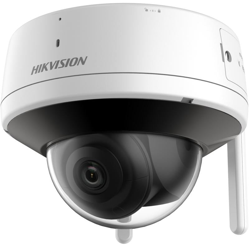 Hikvision 4MP Wireless Outdoor Dome Network Camera 2.8mm Two Way Built-in Audio. IP66 IR up to 30m-0