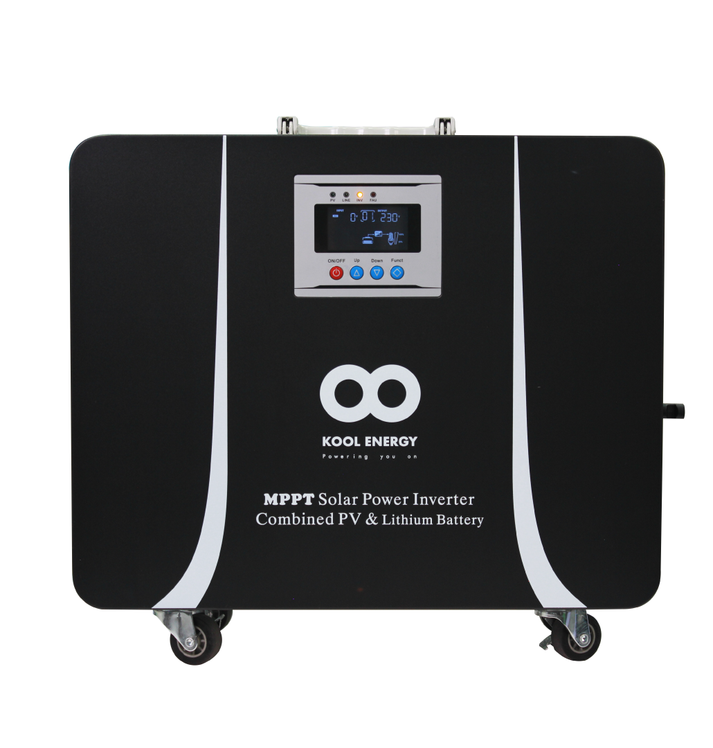 1kW Portable Lithium unit 25.6V 50Ah with 840W MPPT-0