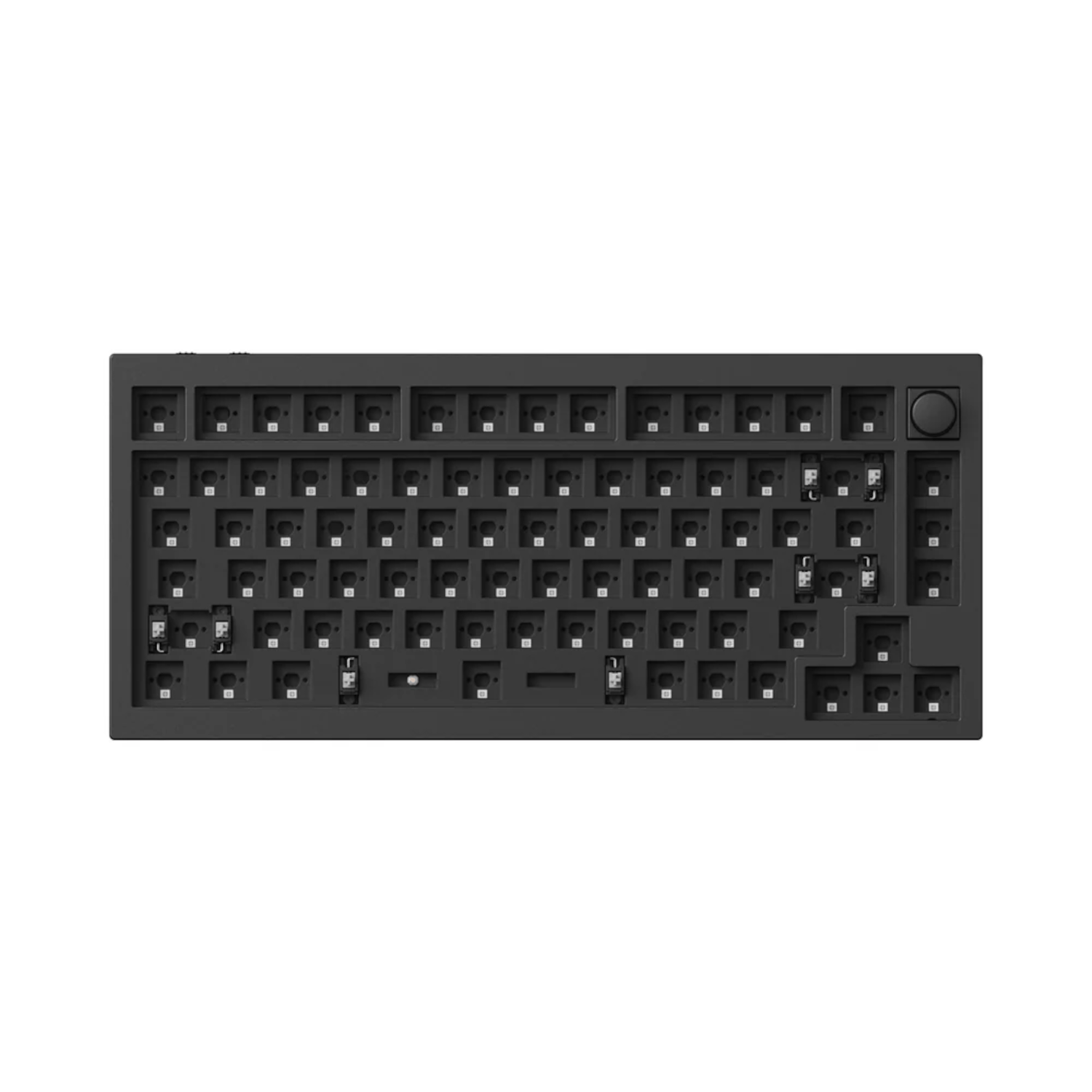 Keychron Q1H-M1 QMK Wireless Custom Keyboard - Black-1