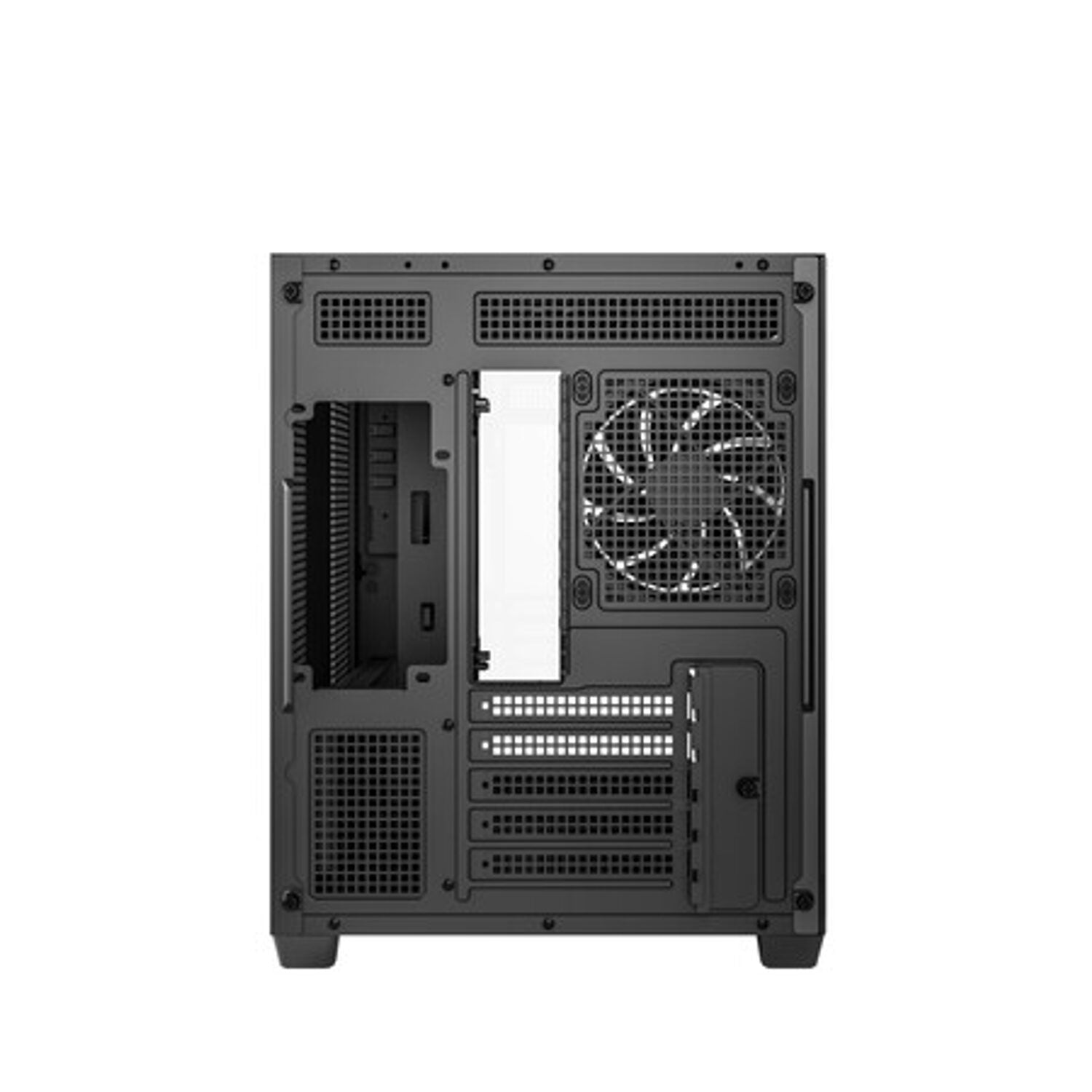 Deepcool CG330 3F Panoramic Dual-Chamber Micro-ATX Gaming Chassis - Black-6