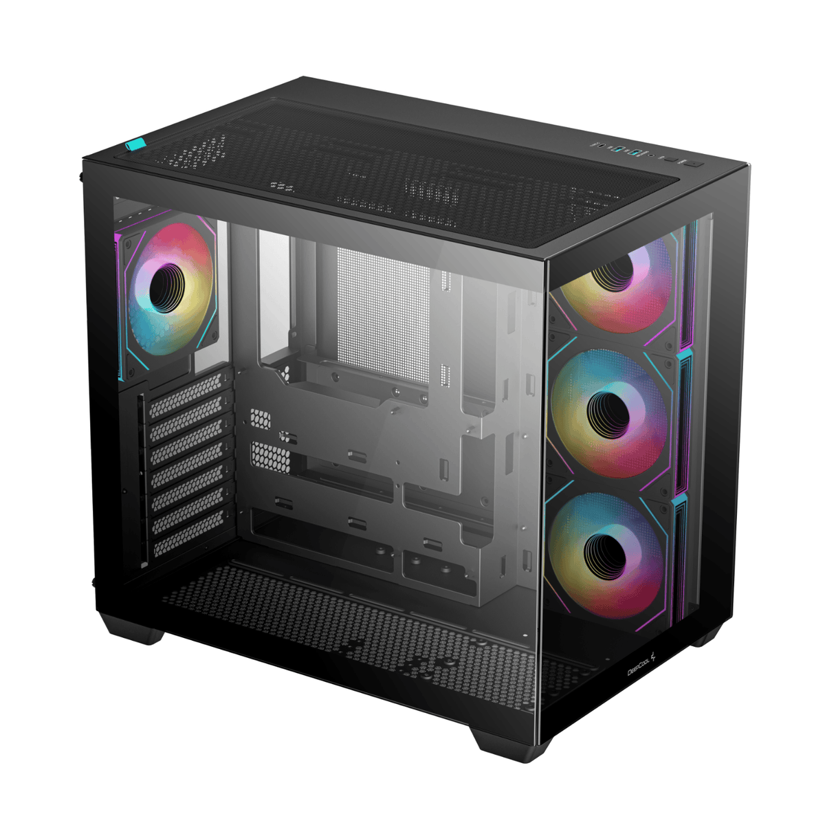 DeepCool CG530 4F Tempered Glass ATX Gaming Chassis - Black-2