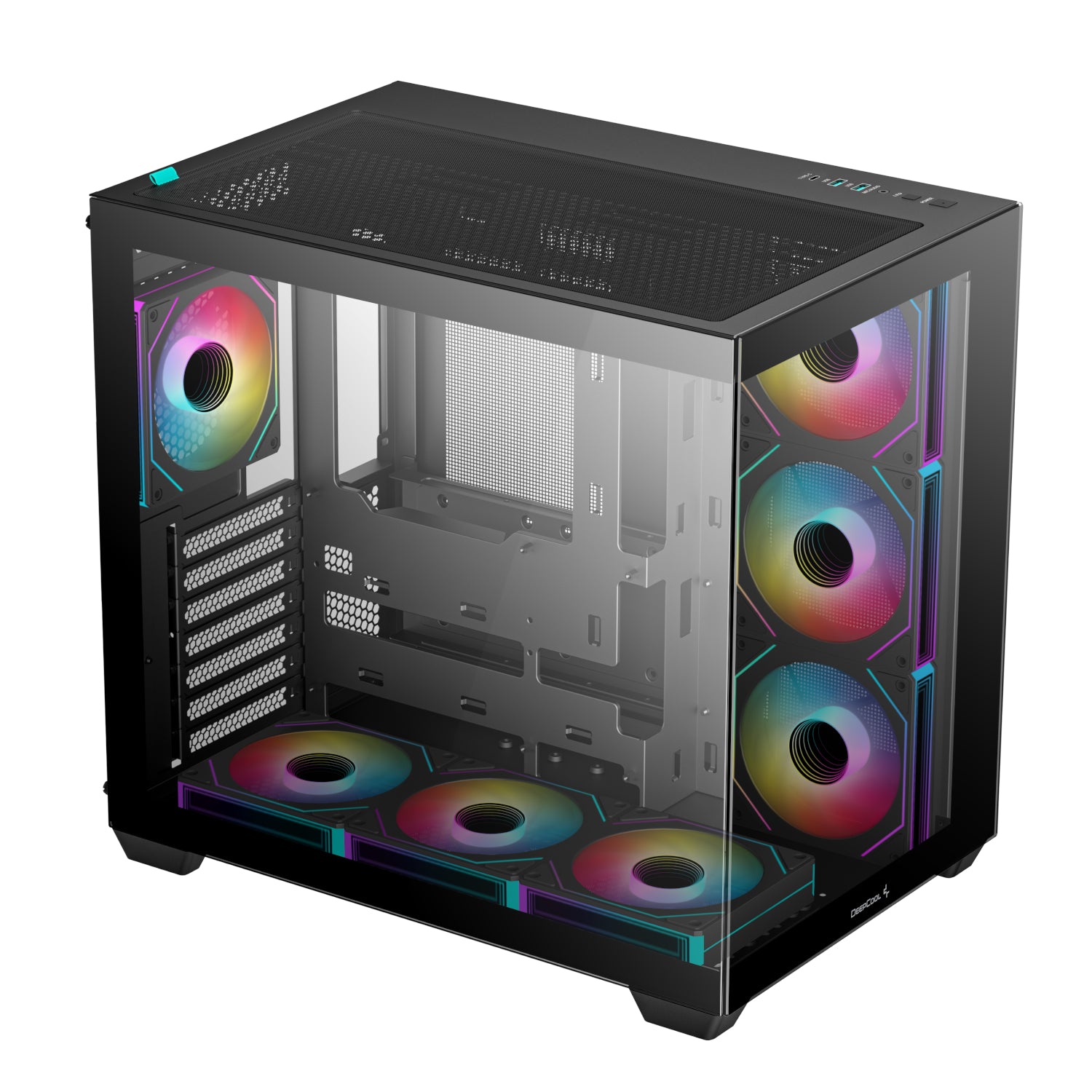 DeepCool CG530 4F ARGB ATX Gaming Chassis - Black-3