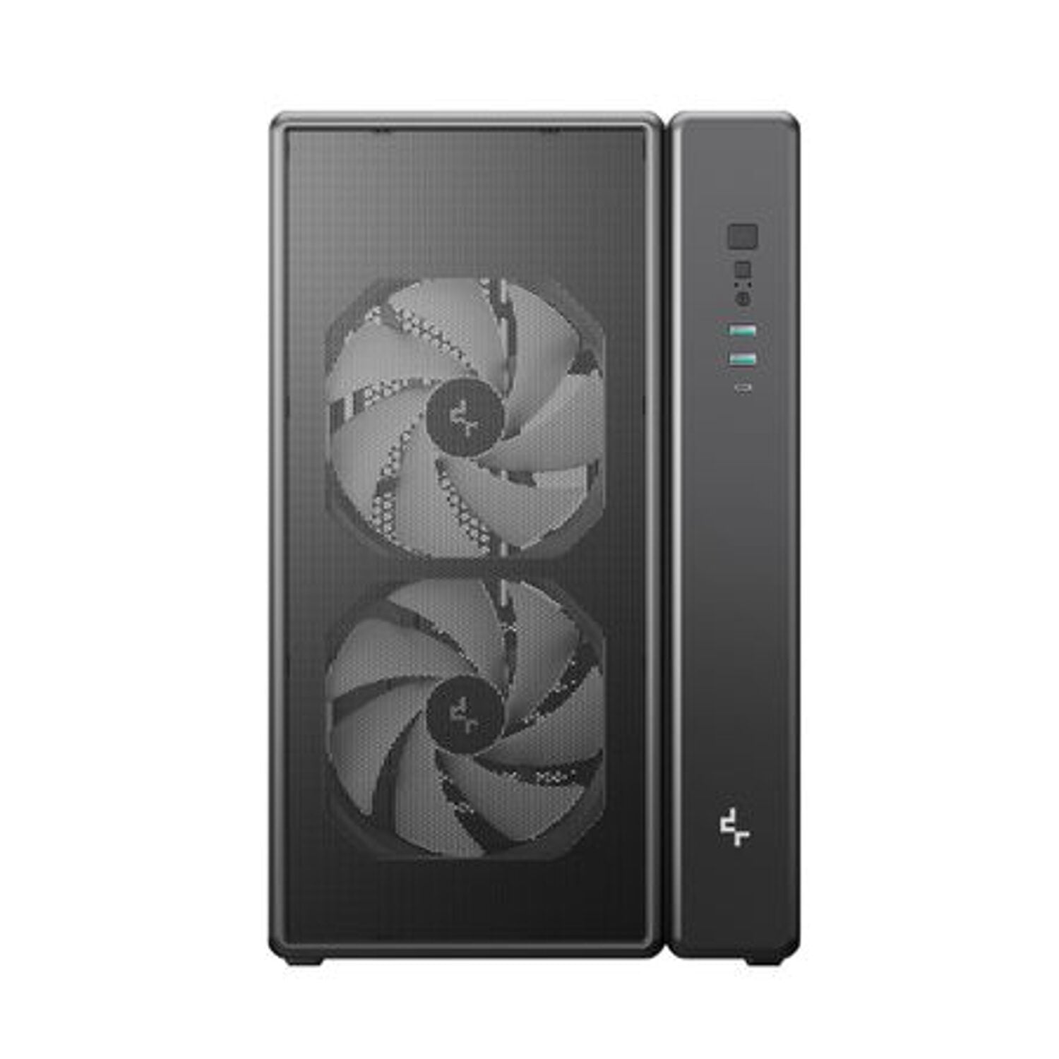 DeepCool CG590 Mesh 2F ATX ARGB Gaming Chassis - Black-2