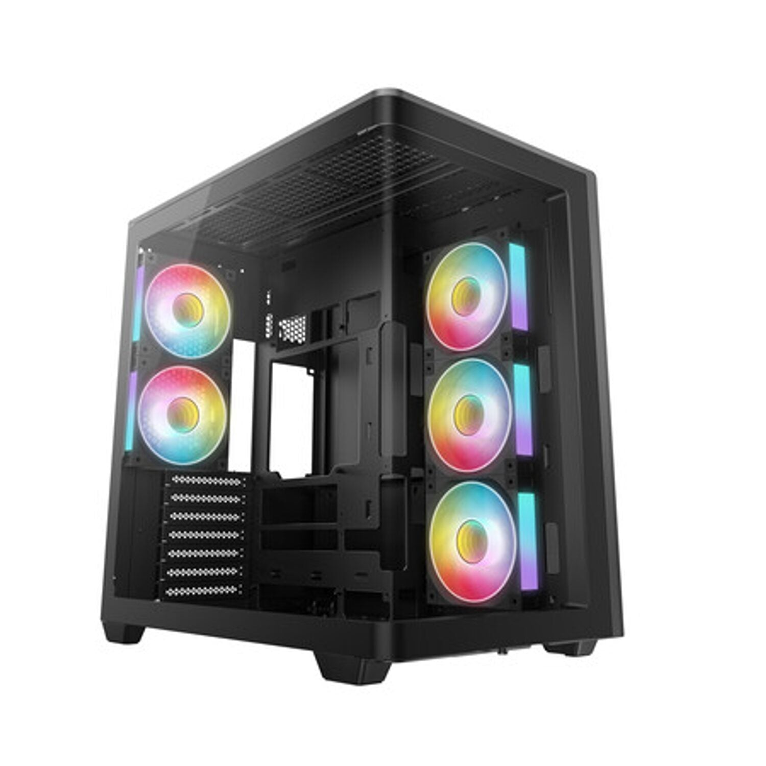 DeepCool CG590U 5F ATX ARGB Gaming Chassis - Black-0