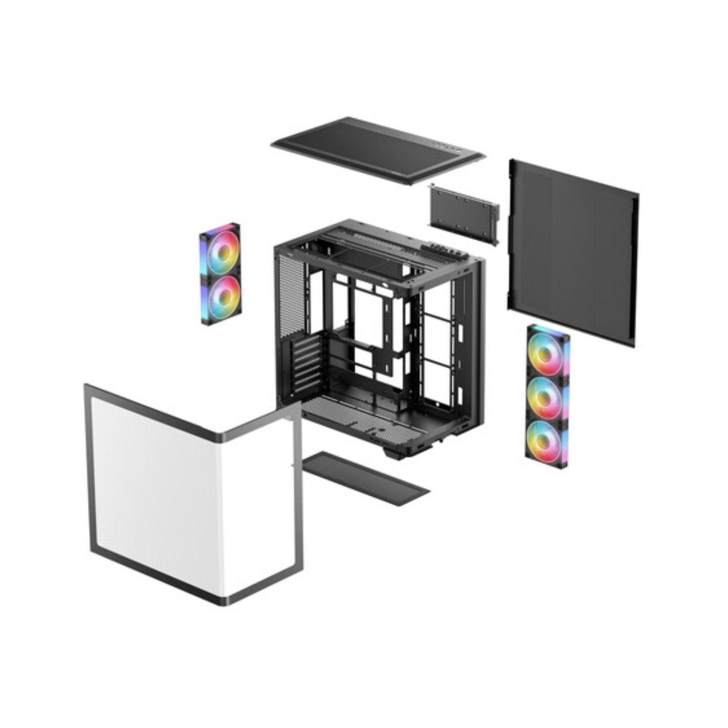 DeepCool CG590U 5F ATX ARGB Gaming Chassis - Black-10