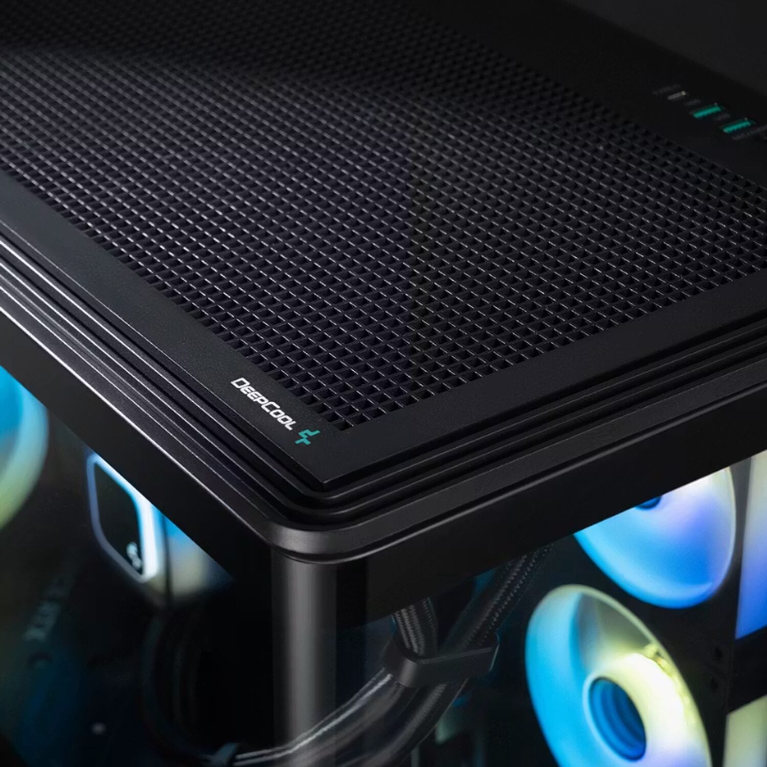 DeepCool CG590U 5F ATX ARGB Gaming Chassis - Black-9