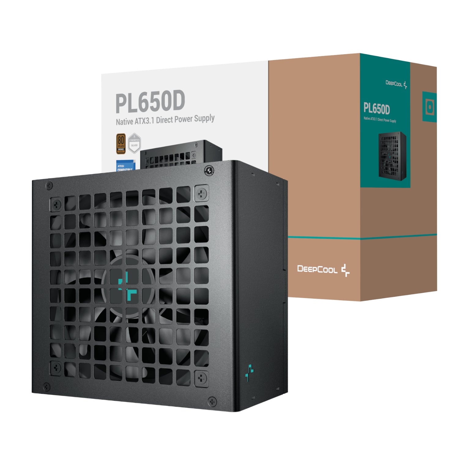 DeepCool PL650D 650W 80PLUS Bronze ATX3.1 Semi-Modular Power Supply-0