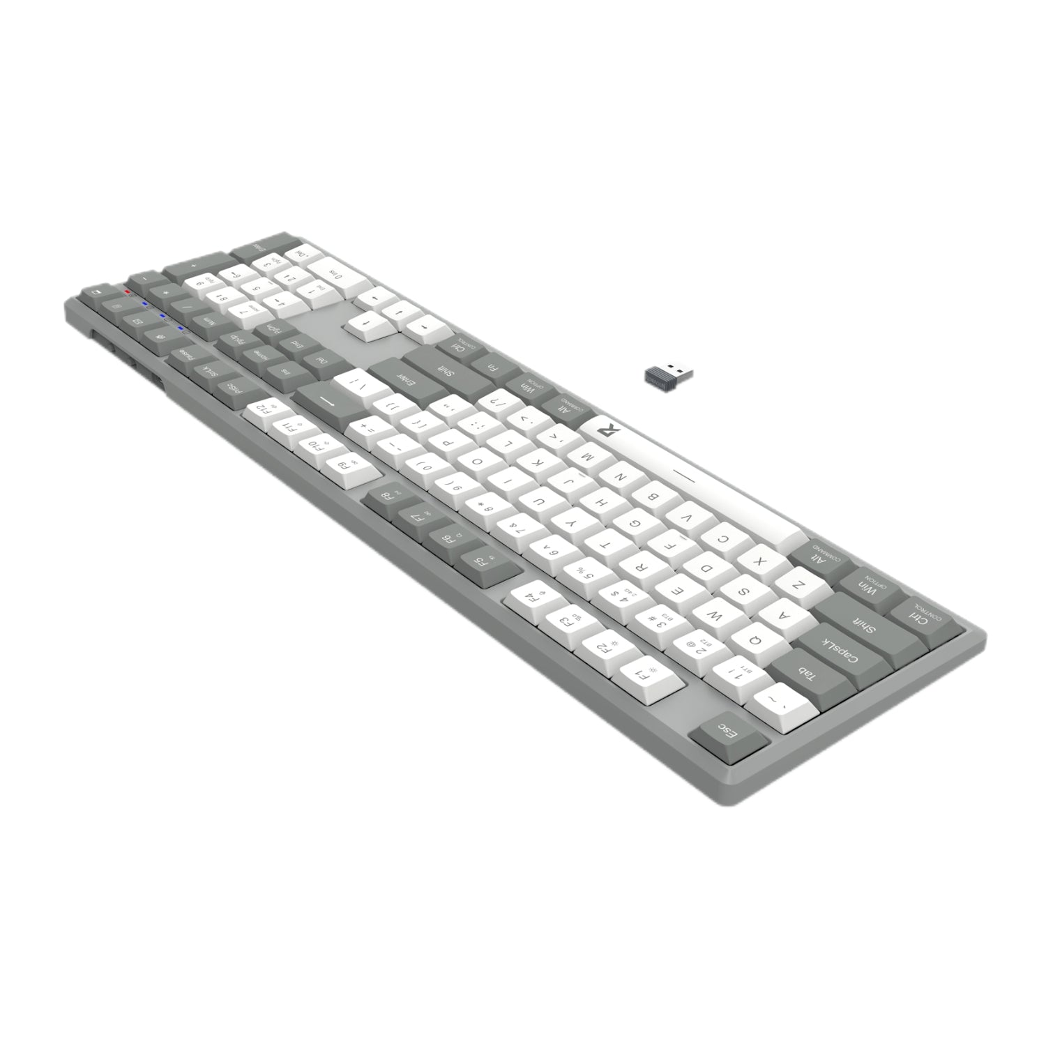 Redragon BK-7485 Wireless Office Keyboard - Grey-3