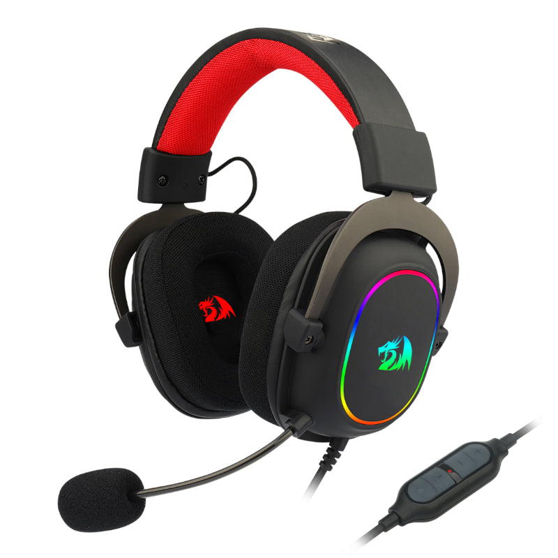 REDRAGON OVER-EAR ZEUS-X RGB BK (UNBOXED DEAL)
