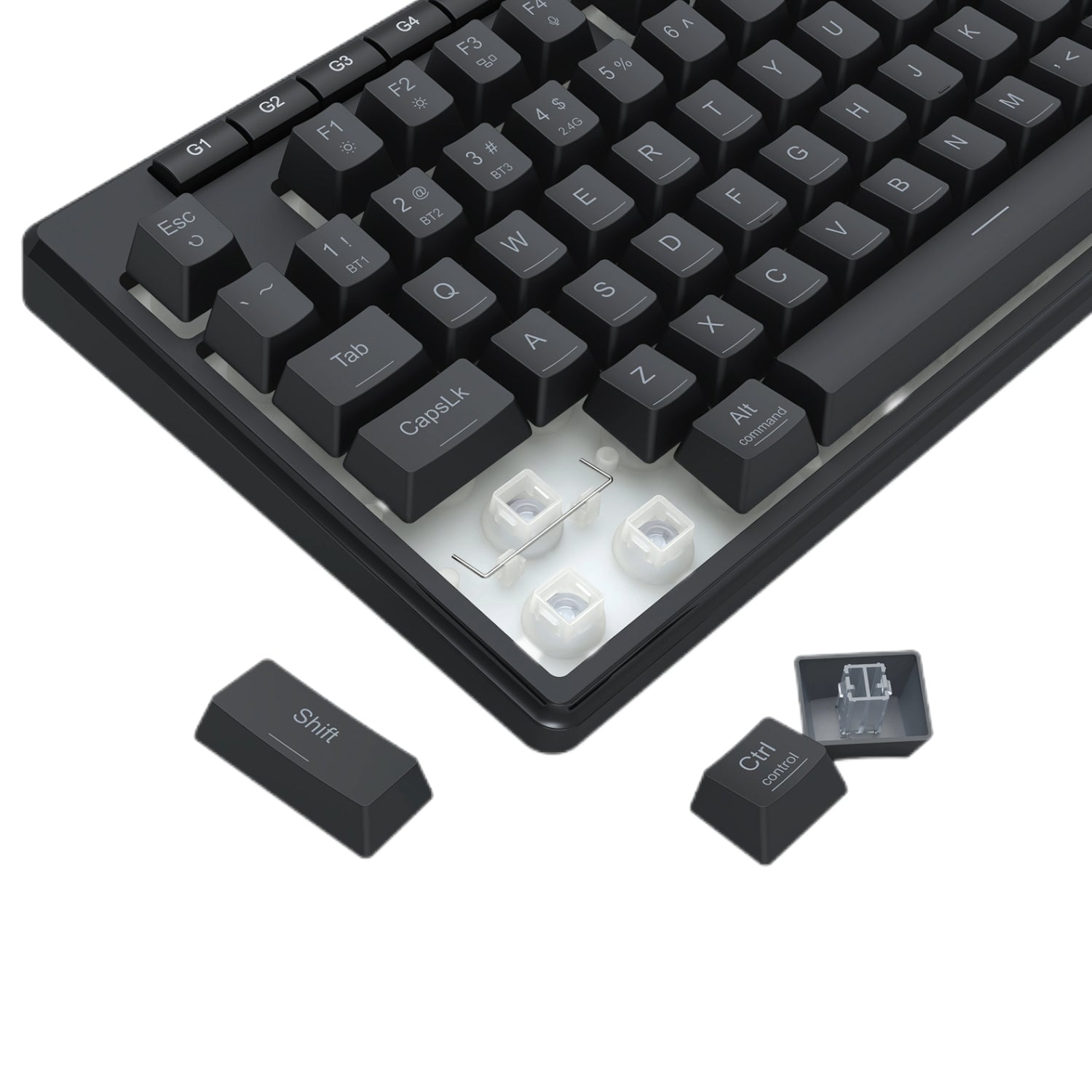 Redragon SHIVA PRO Wireless keyboard - Black-6
