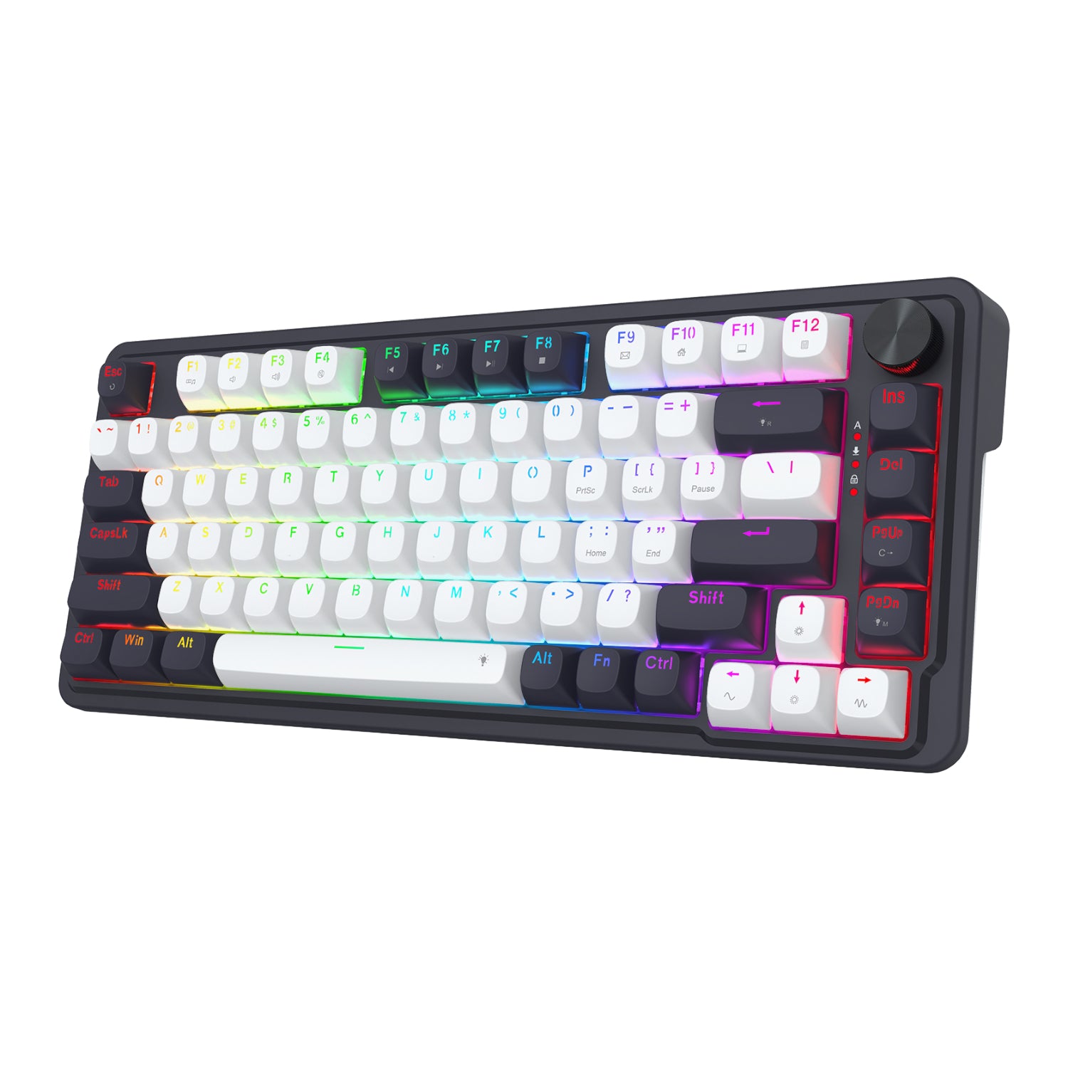 Redragon K673 UCAL 75% Magnetic Ultramag Switch Wired Keyboard - Black-3