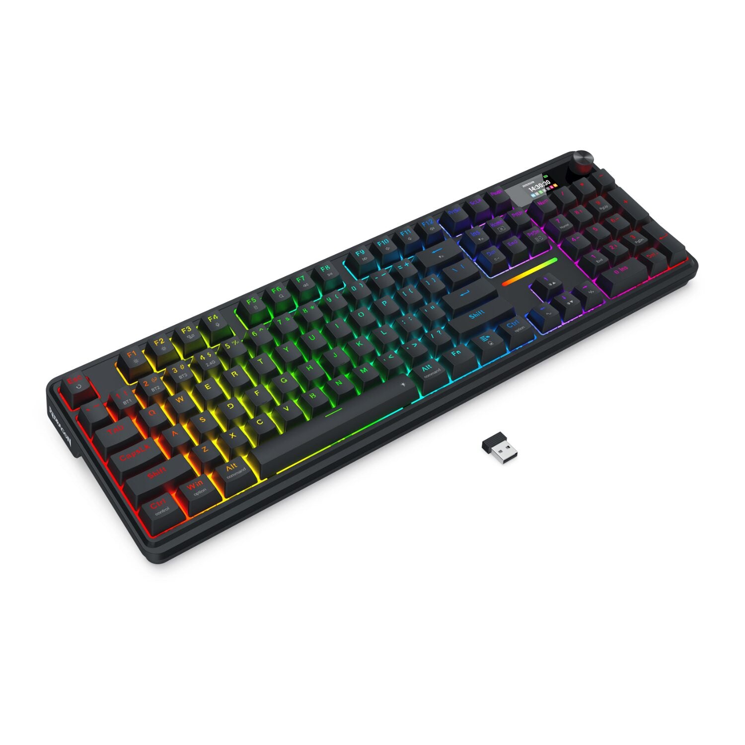 Redragon K762 TERRAFLARE PRO RGB Wireless Gasket Gaming Keyboard-4