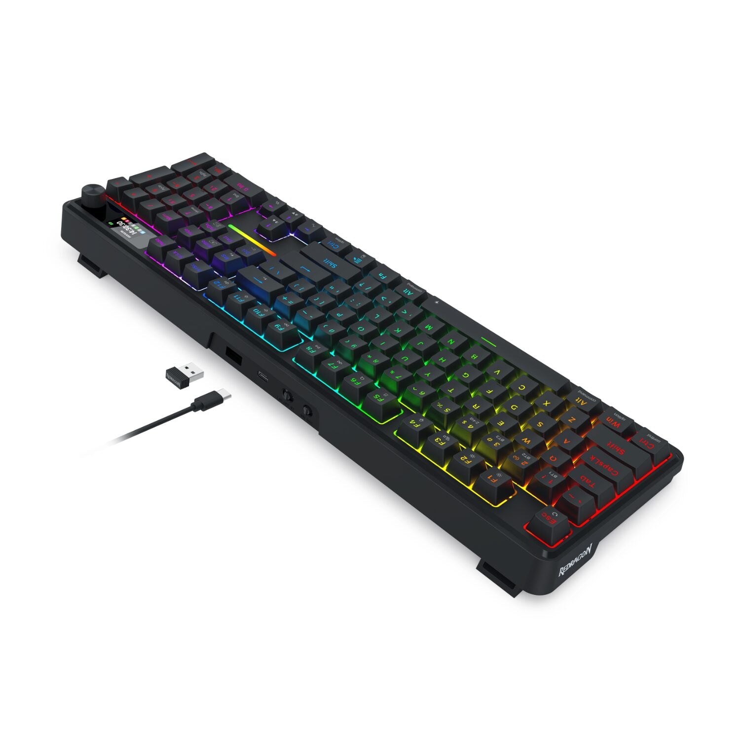Redragon K762 TERRAFLARE PRO RGB Wireless Gasket Gaming Keyboard-5