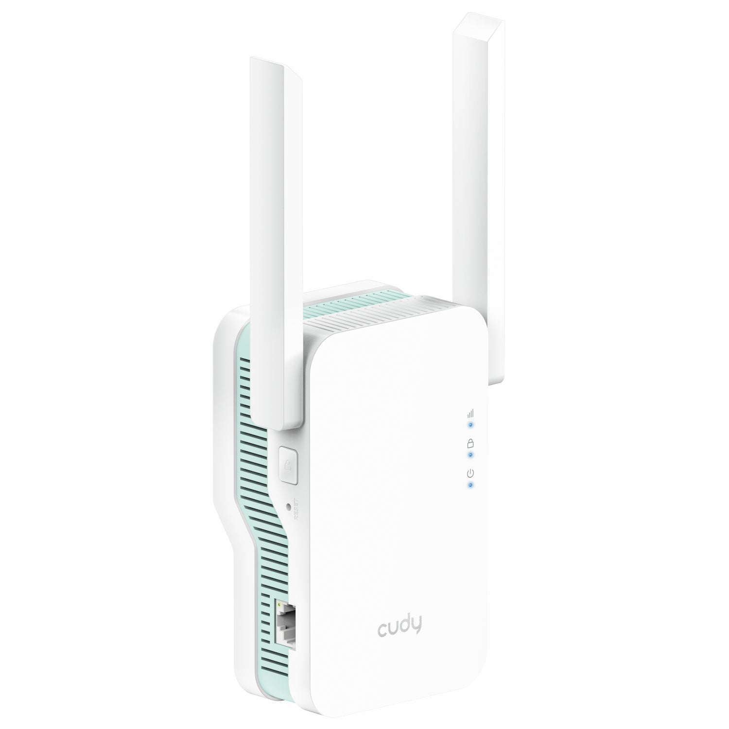 Cudy AX1500 Dual-Band Wi-Fi 6 Range Extender (Wall Plug)-White-1