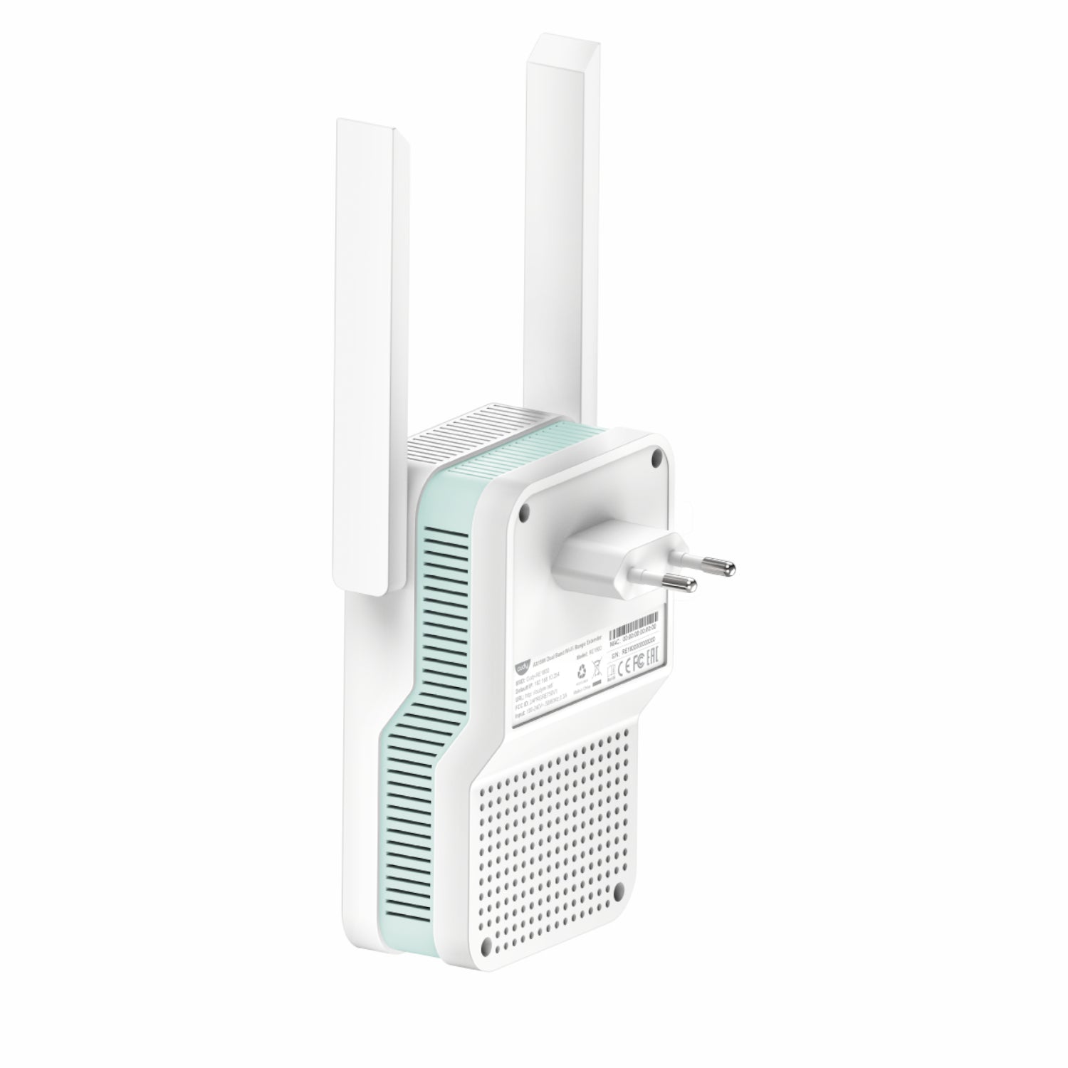 Cudy AX1500 Dual-Band Wi-Fi 6 Range Extender (Wall Plug)-White-3