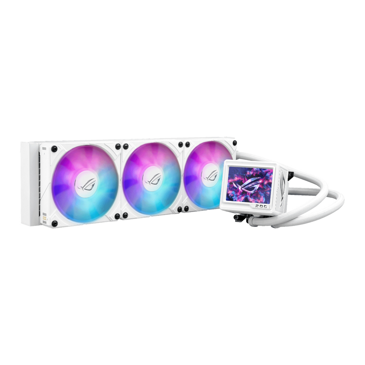 ASUS ROG RYUJIN III 360mm ARGB Extreme White Edition Liquid CPU Cooler-1