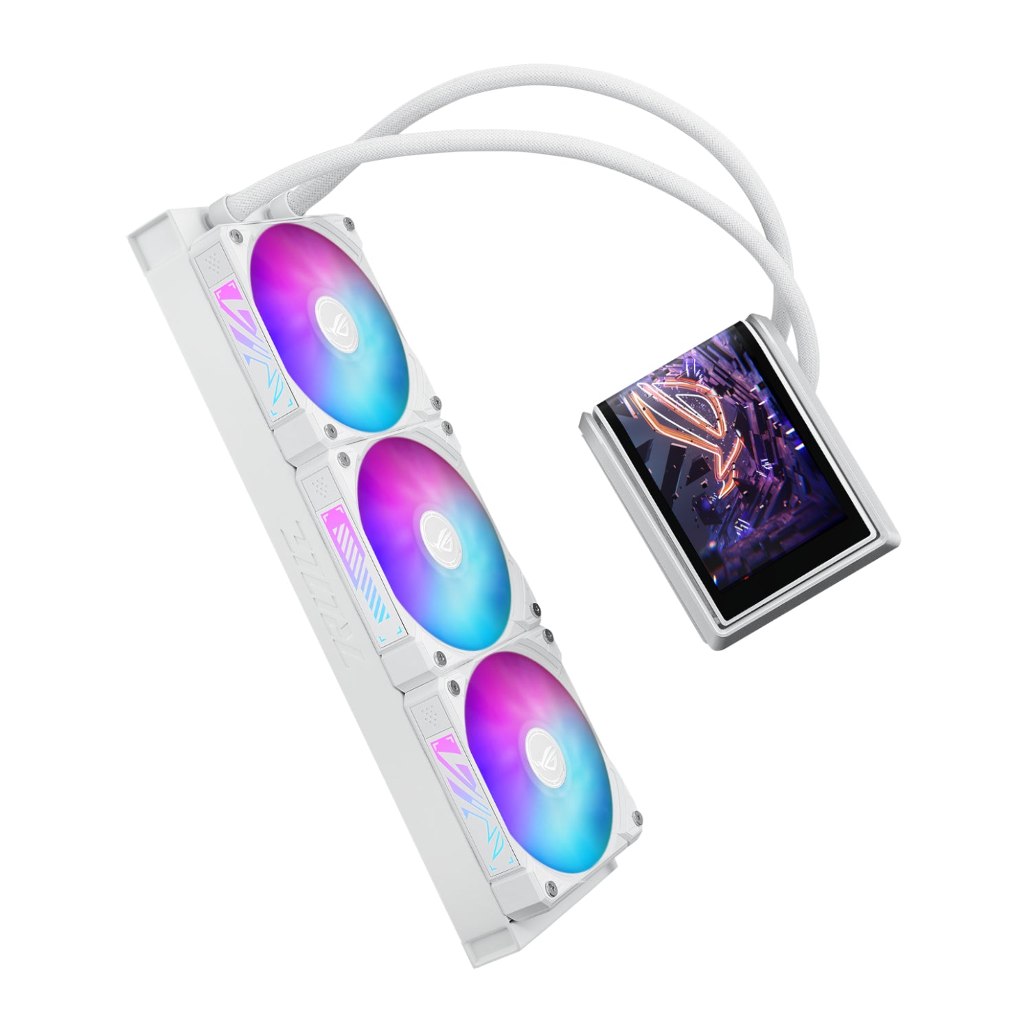 ASUS ROG RYUO IV 360 ARGB Liquid CPU Cooler White Edition-3