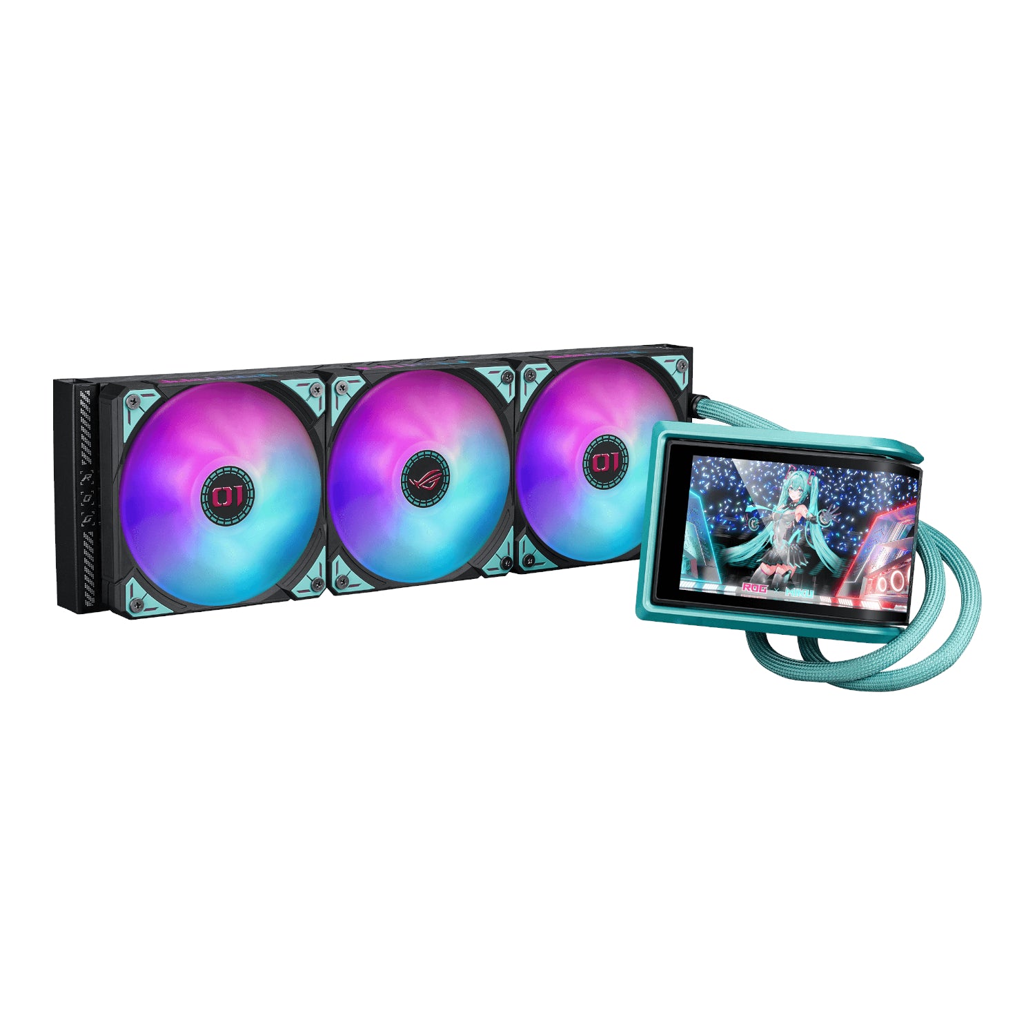 Asus ROG RYUO IV 360mm ARGB AIO Liquid Cooler Hatsune Miku Edition-0