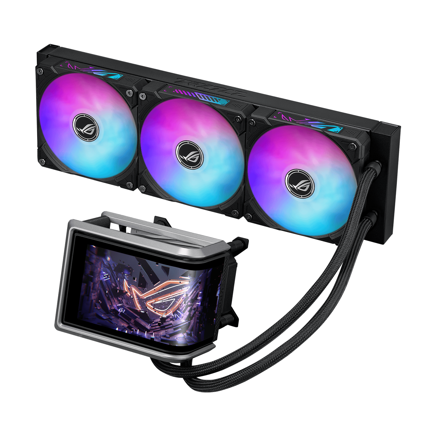 ASUS ROG RYUO IV 360 ARGB Liquid CPU Cooler-1