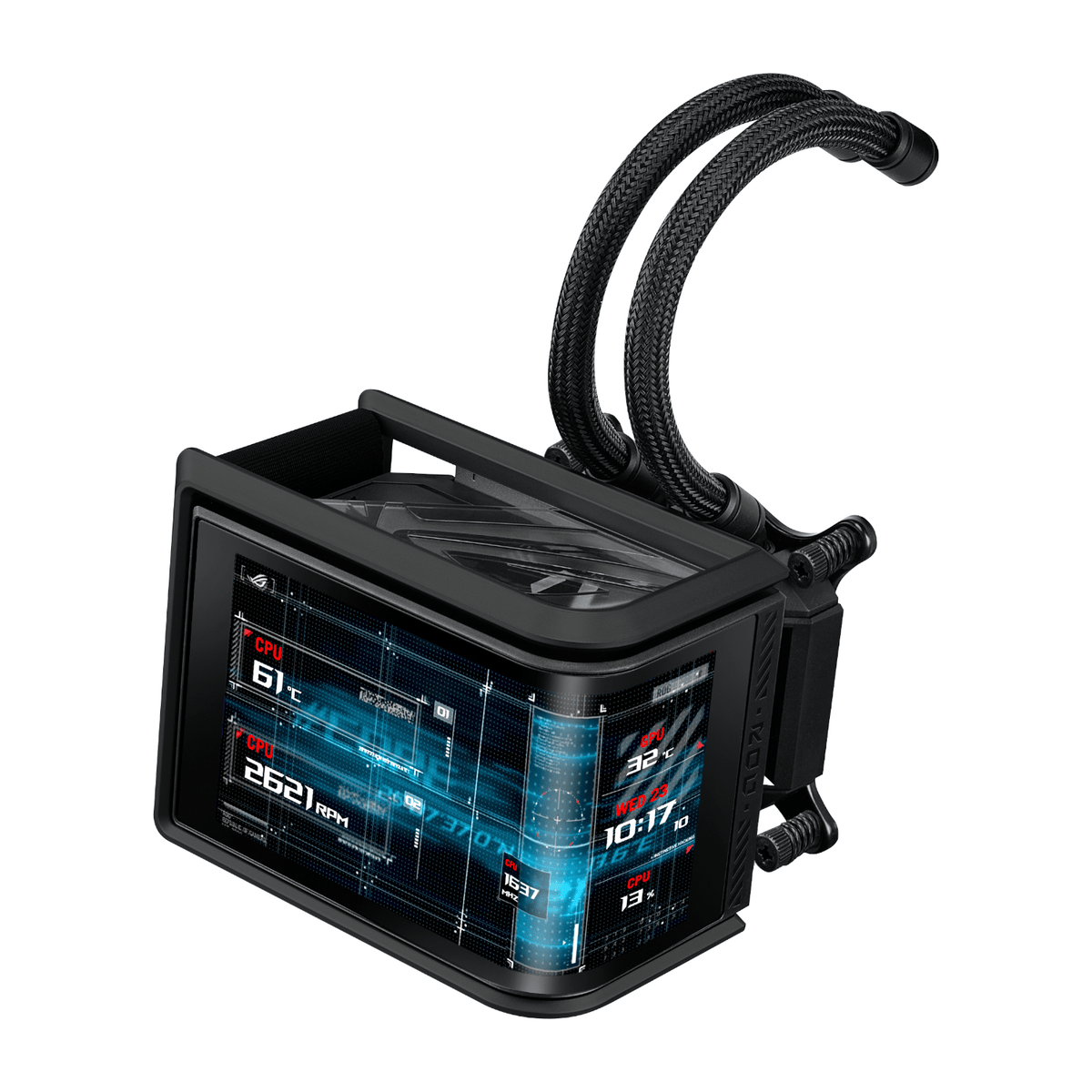 ASUS ROG Ryuo IV SLC 360mm ARGB Liquid CPU Cooler - Black-3