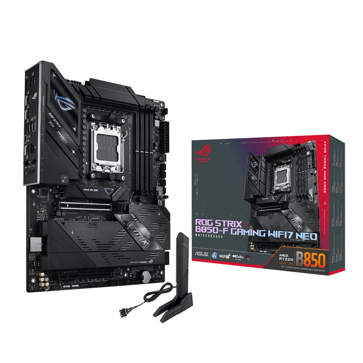 ASUS ROG STRIX B850-F GAMING WIFI7 NEO AM5 ATX Gaming Motherboard-0
